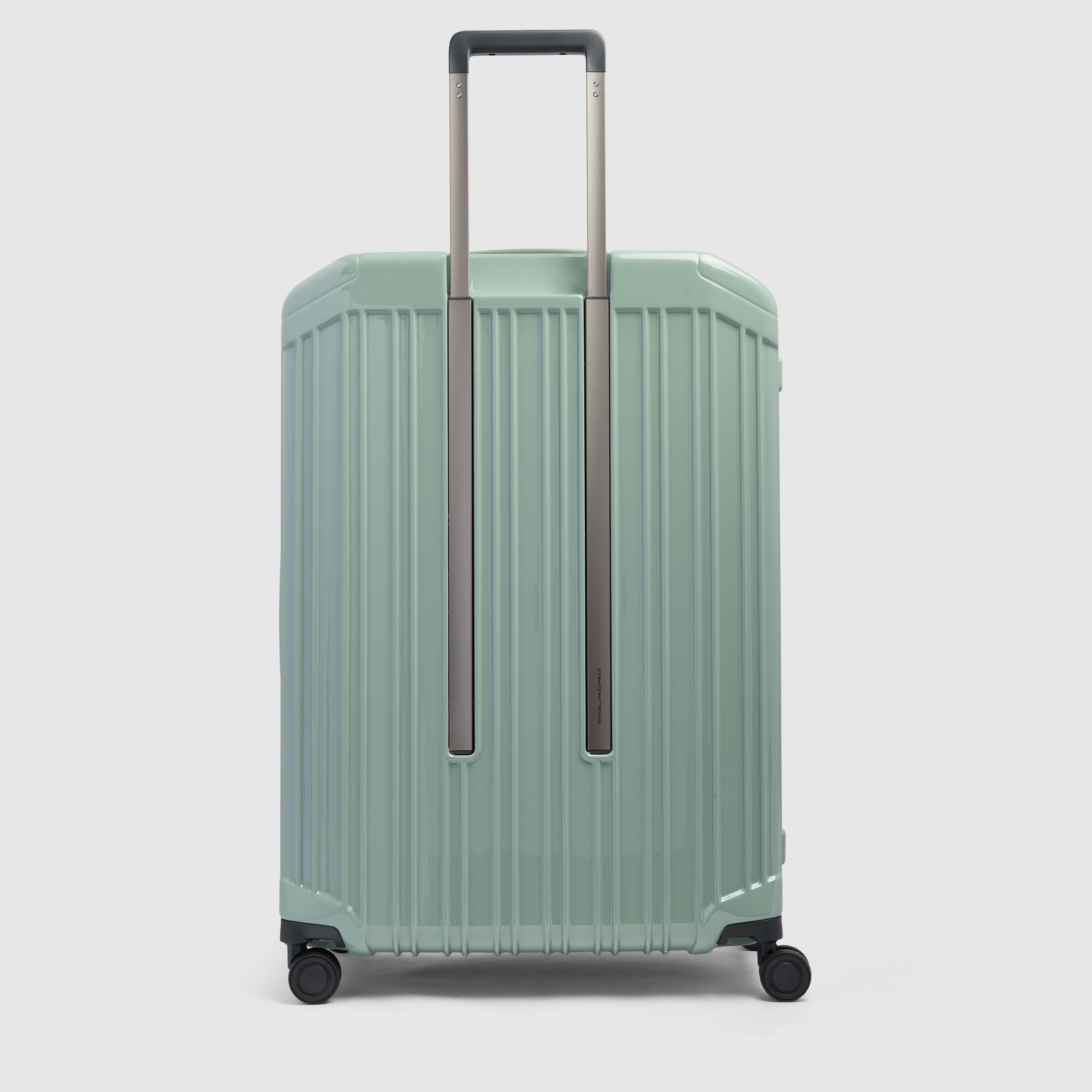 Uitbreidbare koffer met 4 wielen voor ruimbagage PIQUADRO Groen