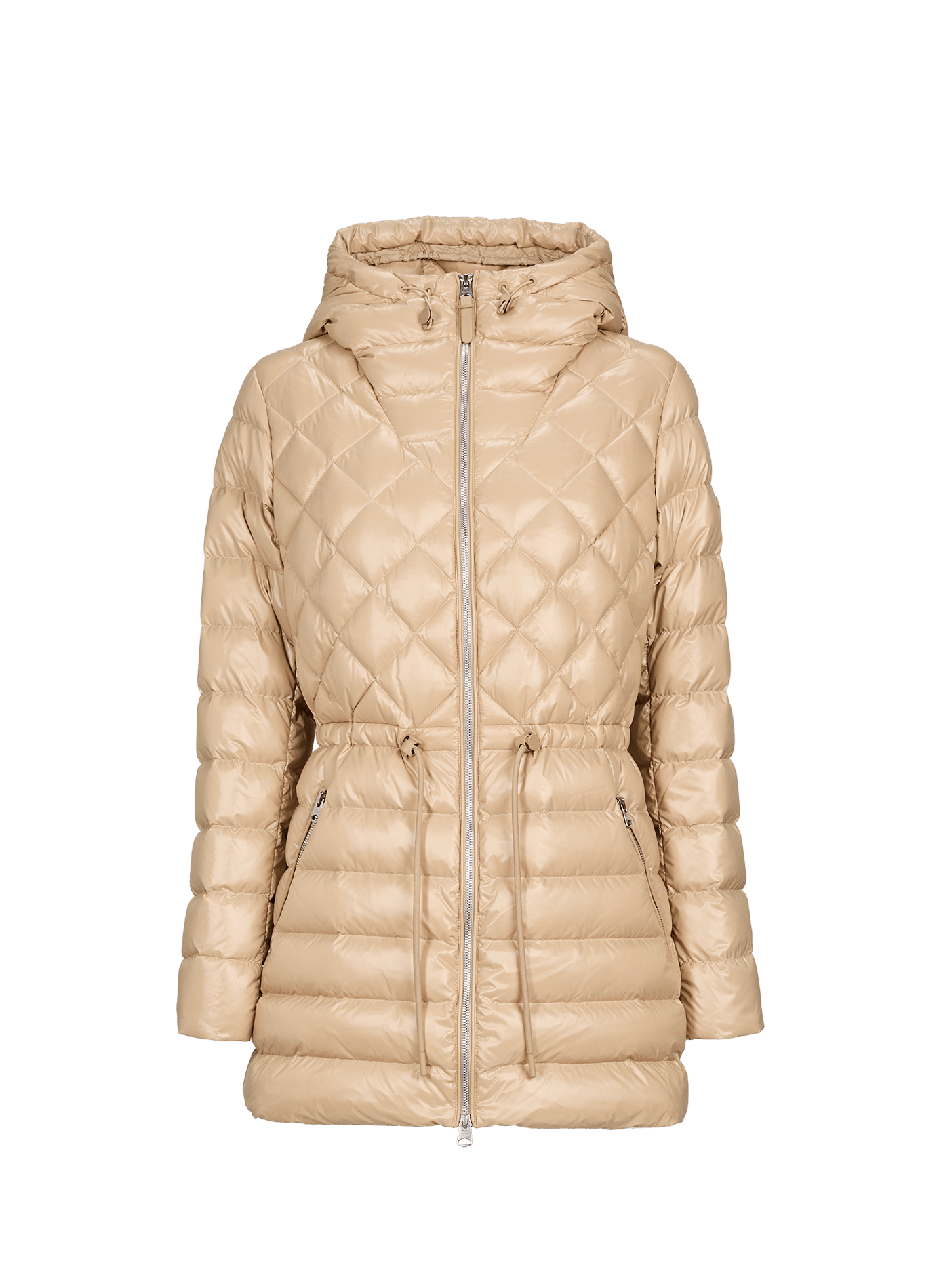 Kurze gesteppte Daunenjacke MACKAGE Beige
