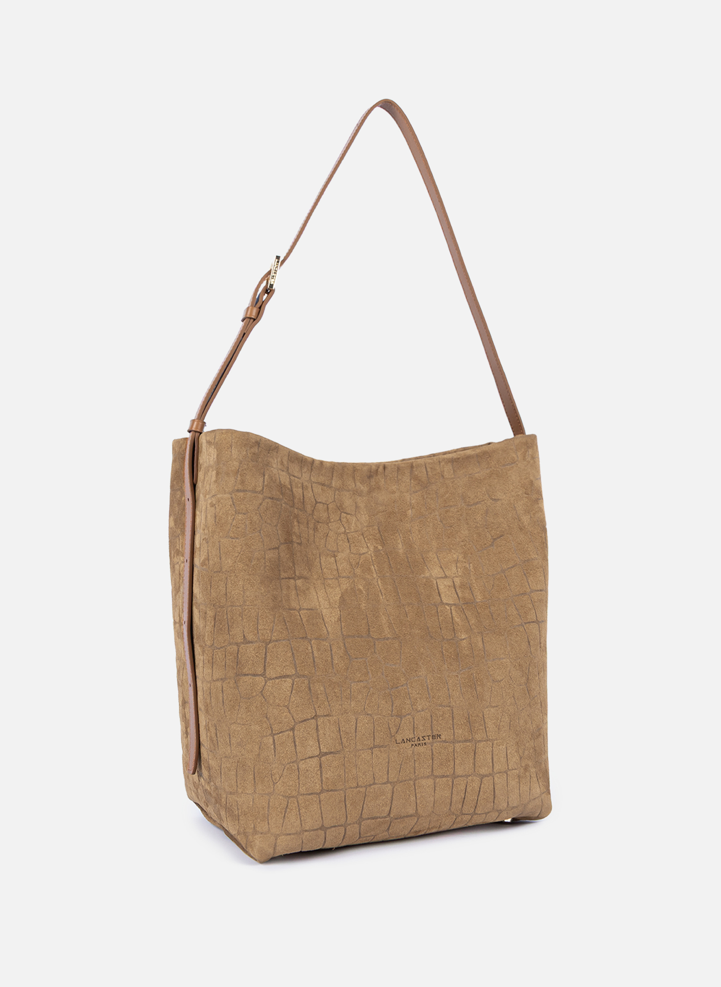 Sac seau - suède exo | Marron LANCASTER Femme