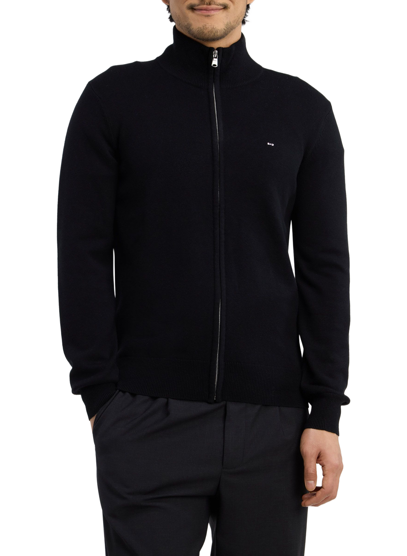 Gilet col montant  | Zwart EDEN PARK Heren