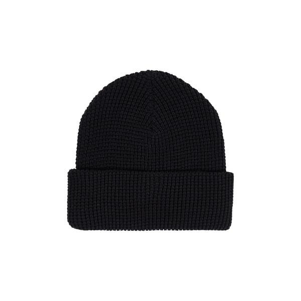 Bonnet en maille côtelée