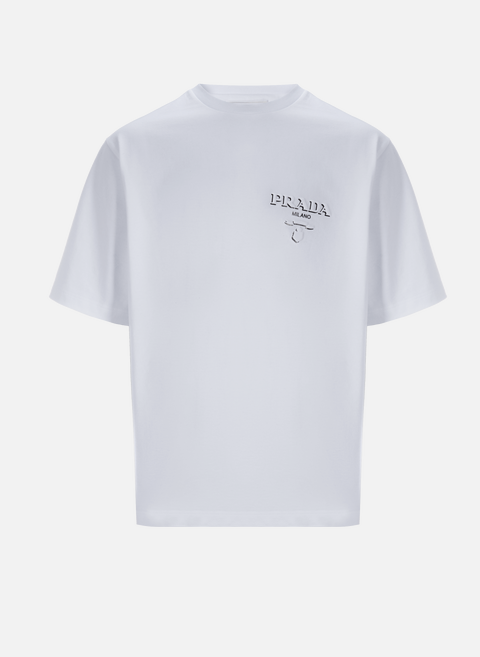 T-shirt oversize BlancPRADA 