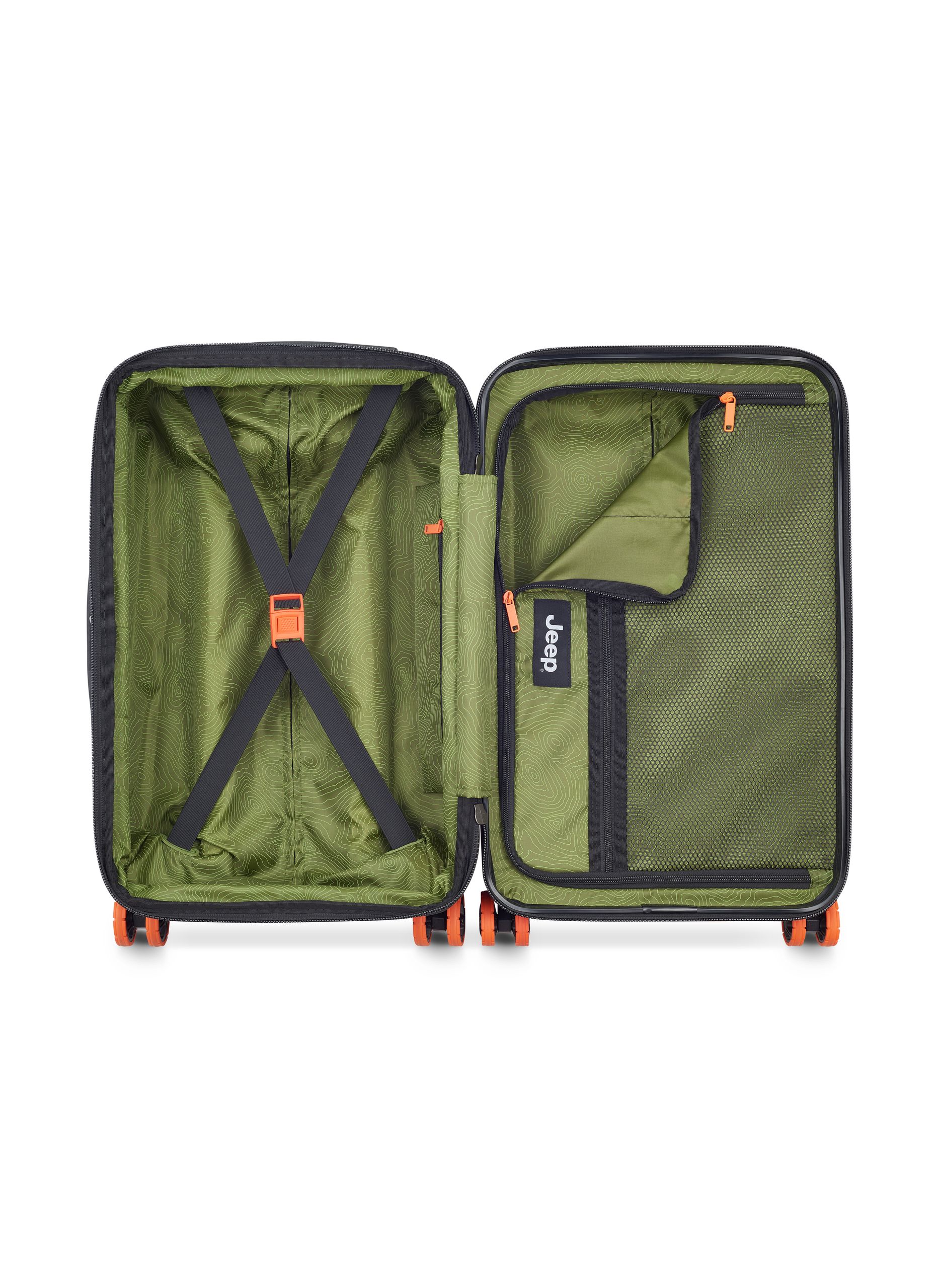 Valise cabine rigide taille s - jh002b JEEP Beige