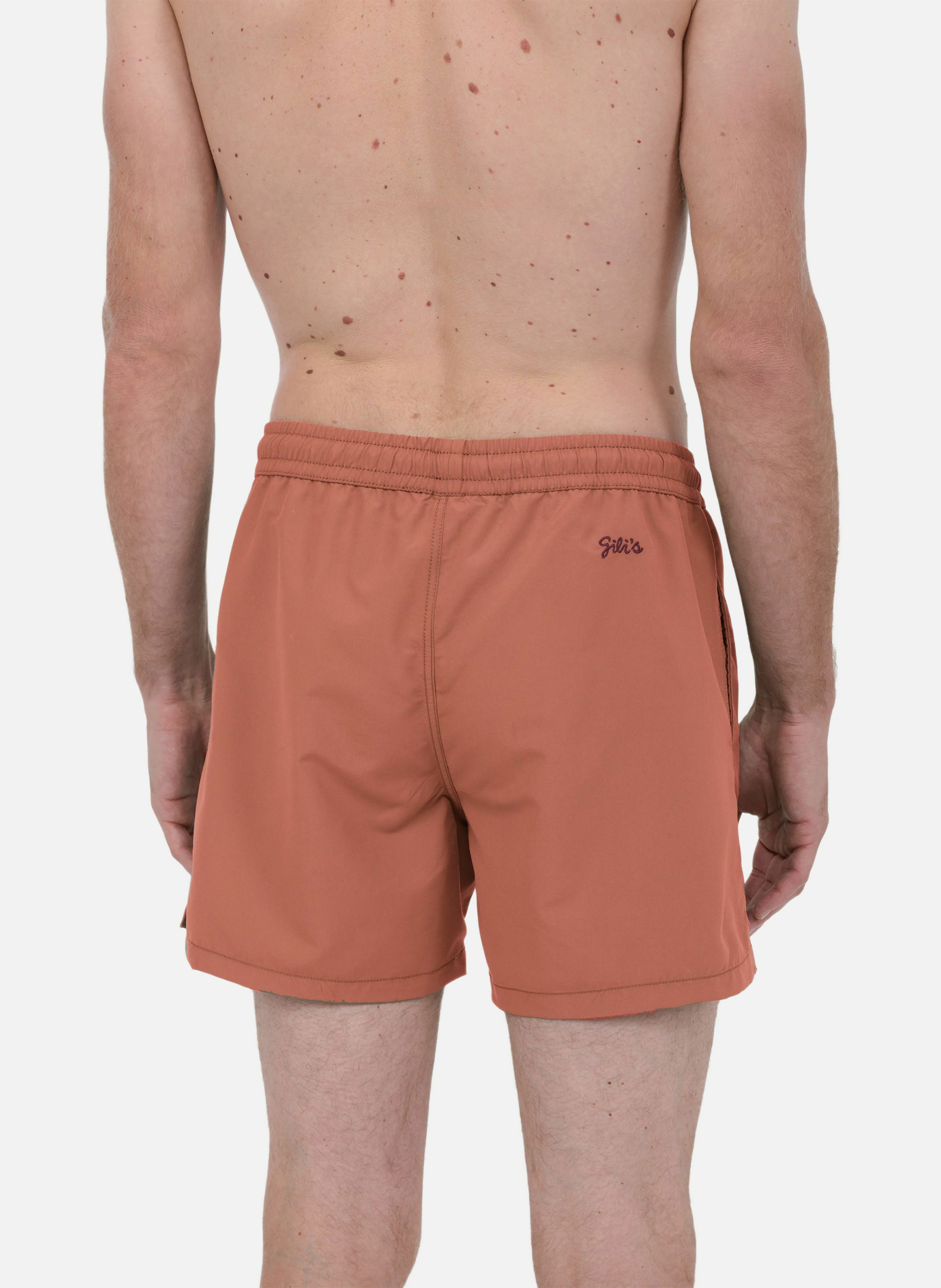 Short de bain   terracotta GILI'S Marron