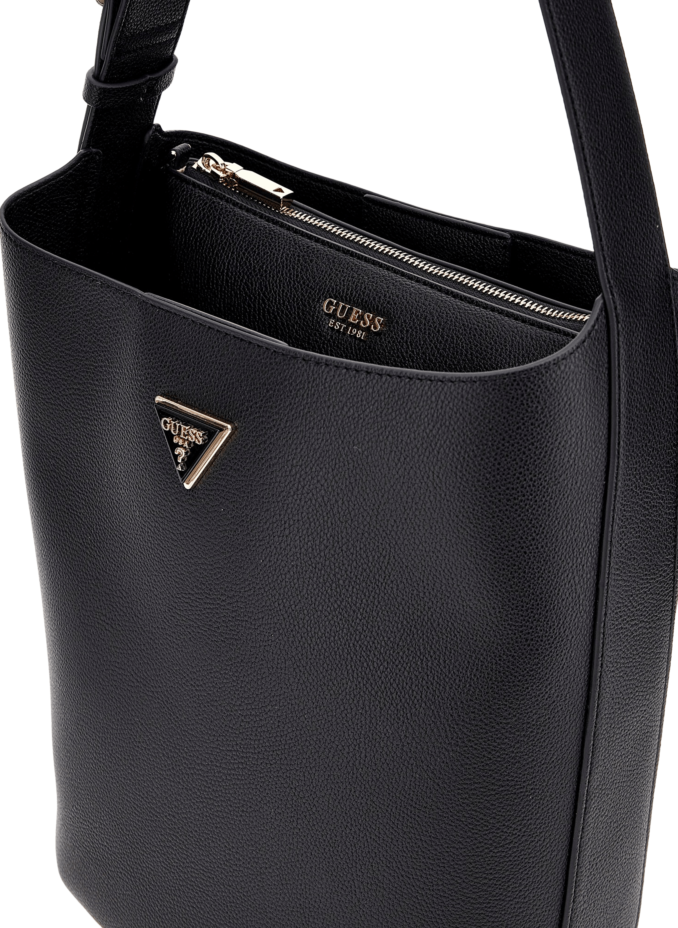 Sac sceau uni GUESS Noir
