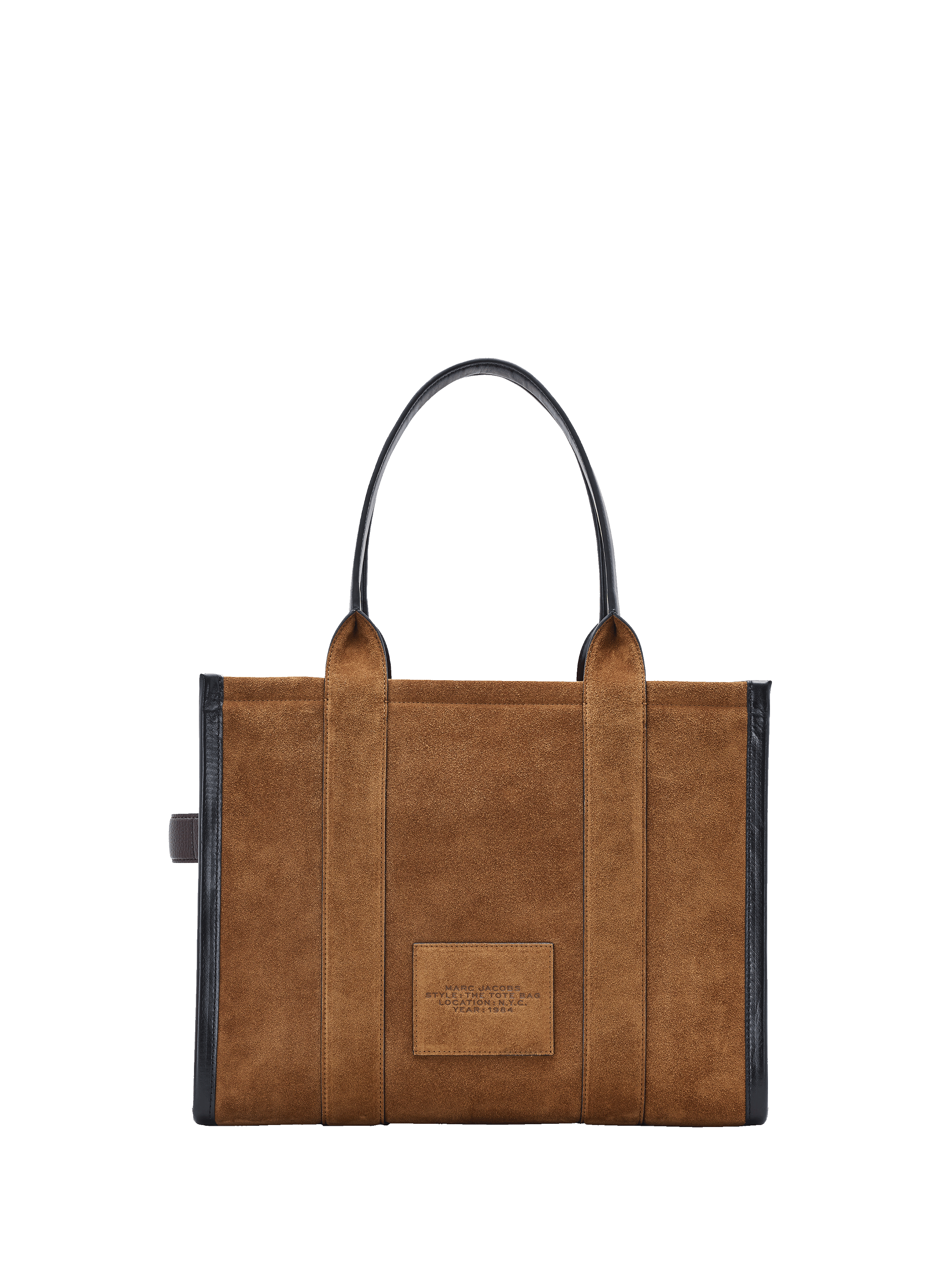 Sac cabas The Suede Large Tote  MARC JACOBS Marron