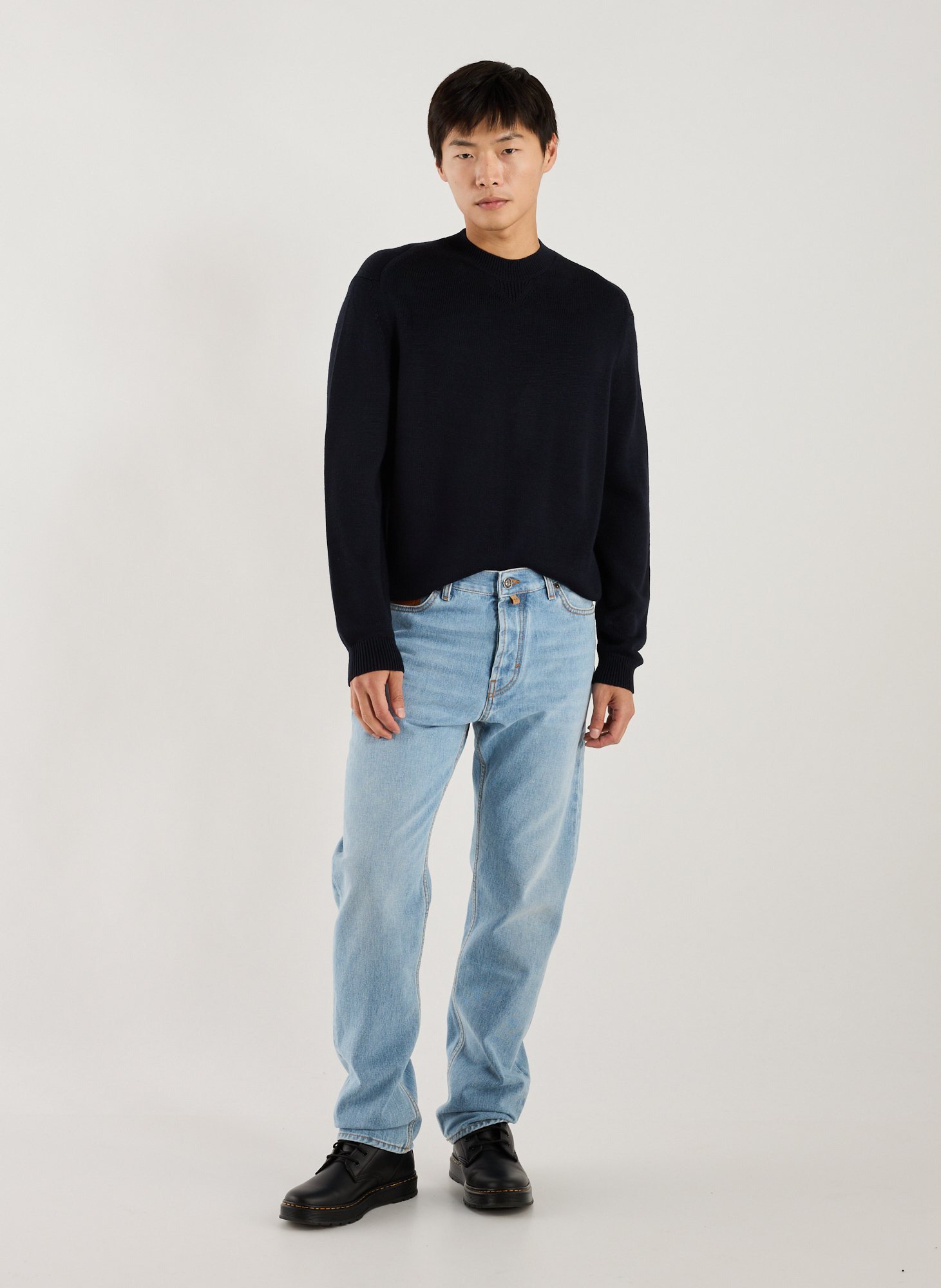 Cotton-blend jumper ARMANI EXCHANGE Blue