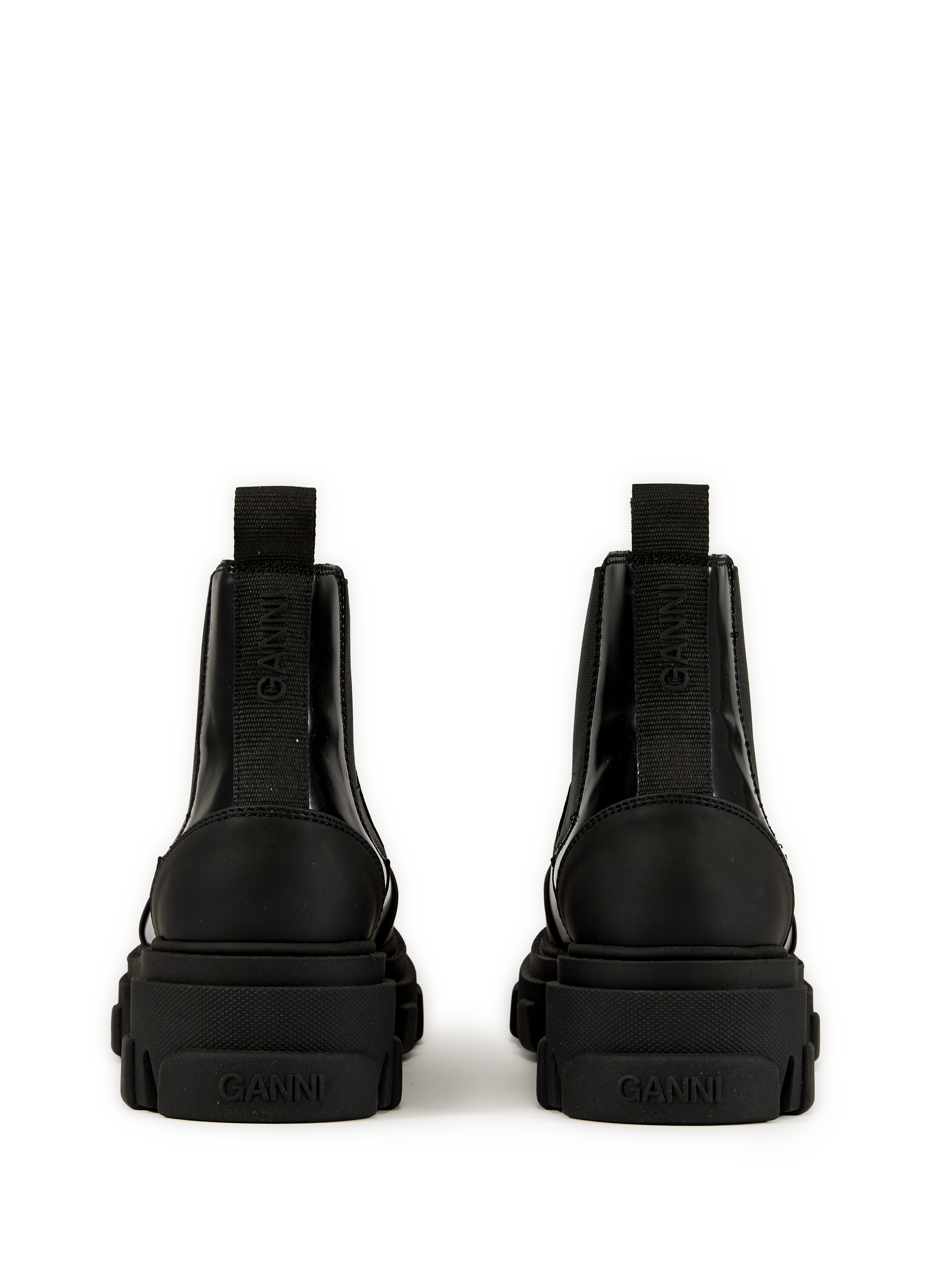 Bottines basses oversize GANNI Noir