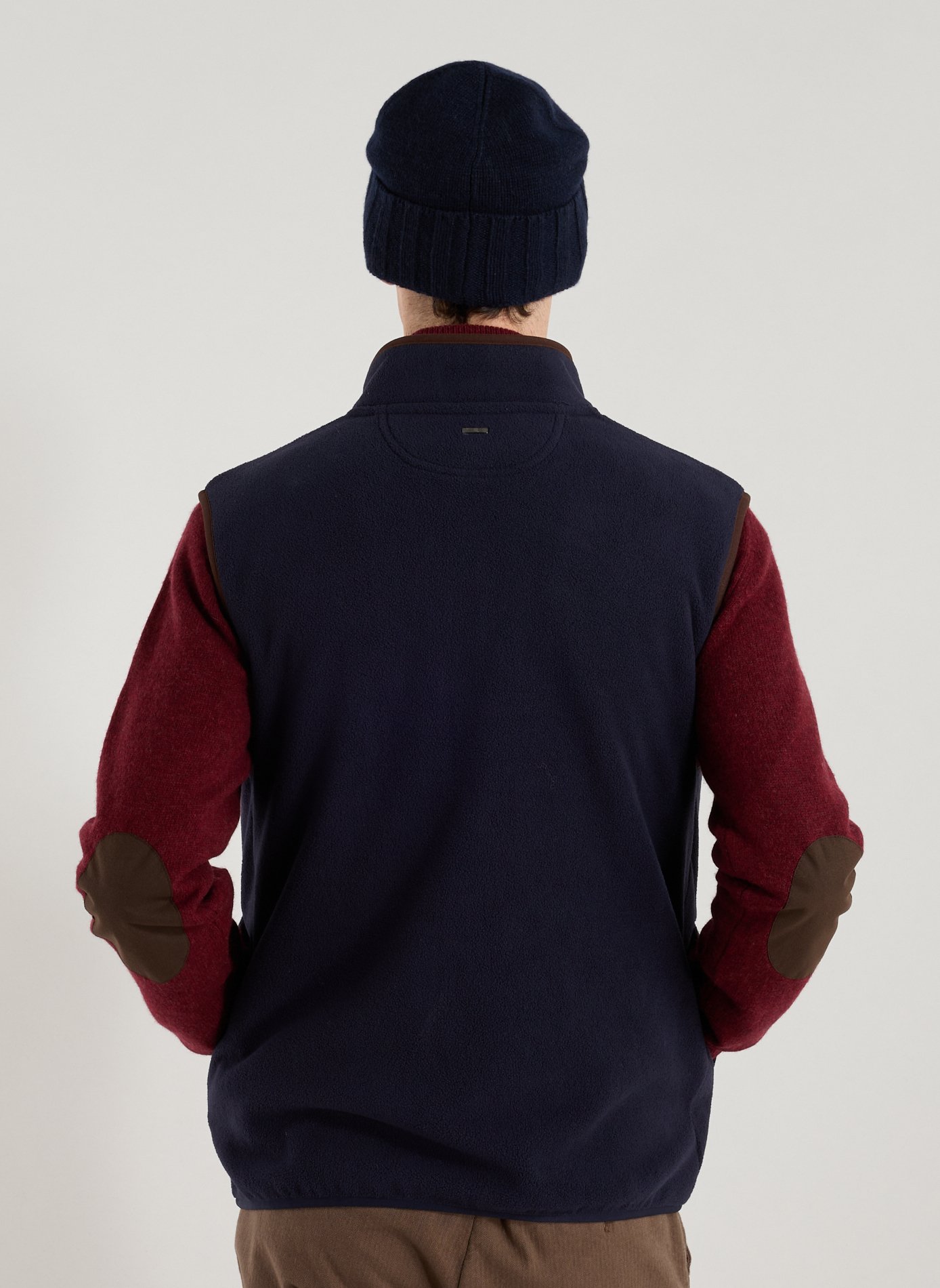 Fleece gilet HACKETT Blue