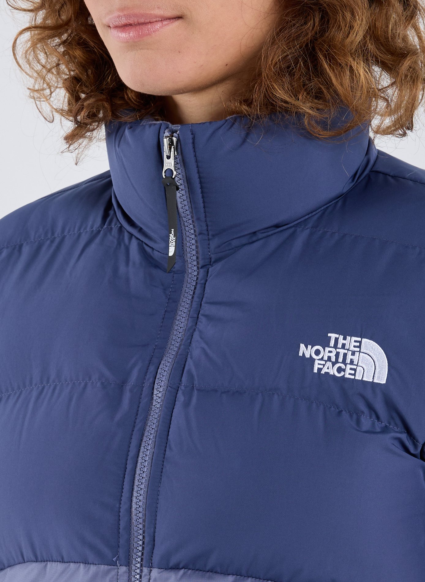Doudoune droite THE NORTH FACE Bleu