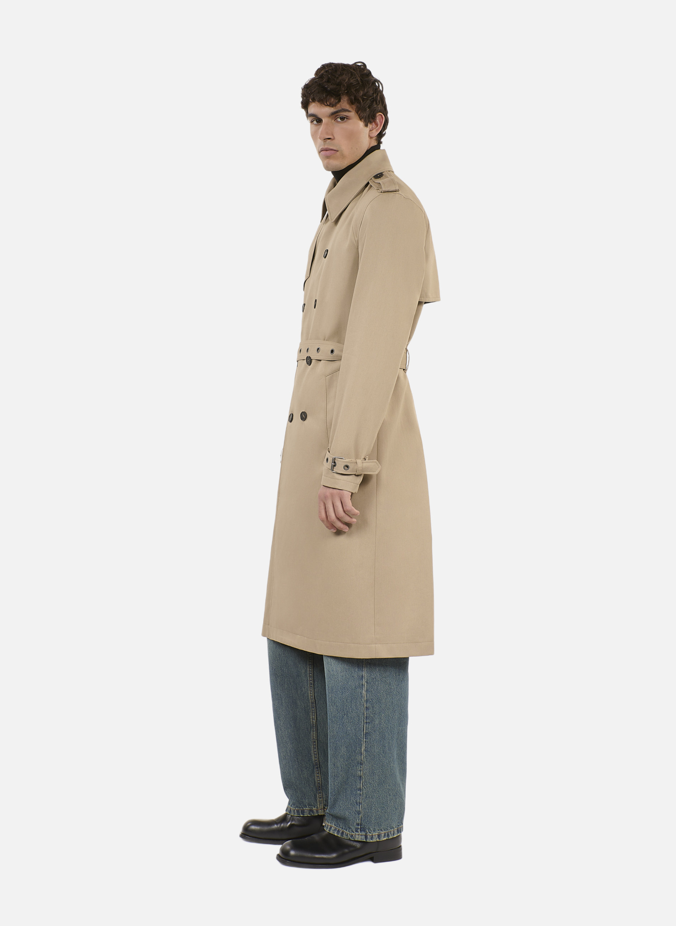 Trench long THE KOOPLES Beige