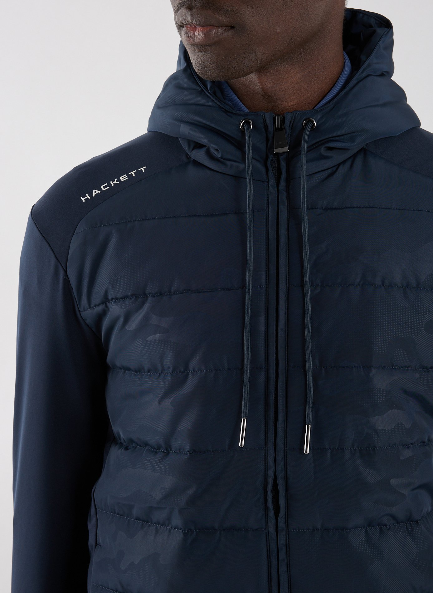 Hooded Jacket HACKETT Blue