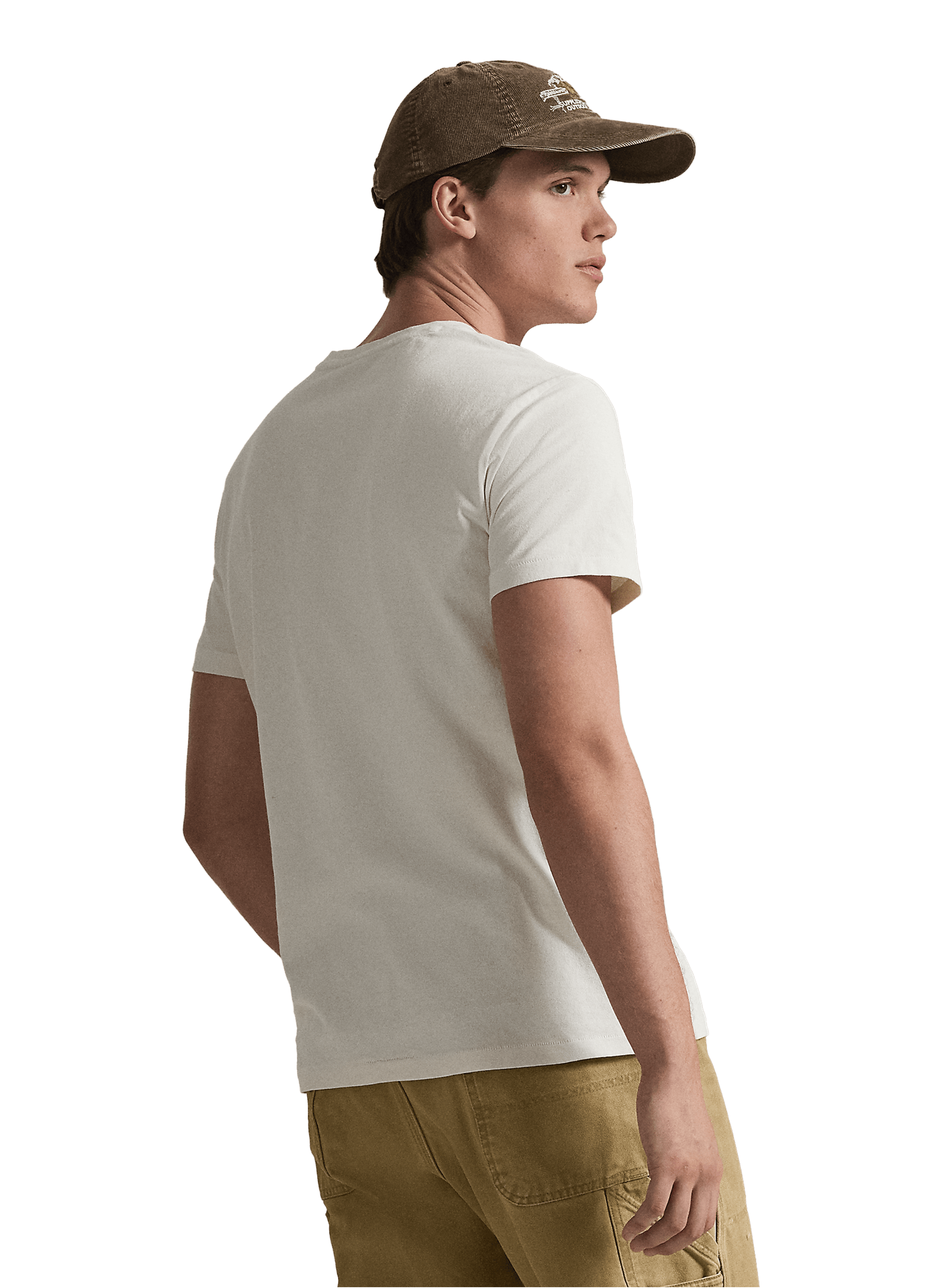 Tee shirt imprimé en coton POLO RALPH LAUREN Blanc