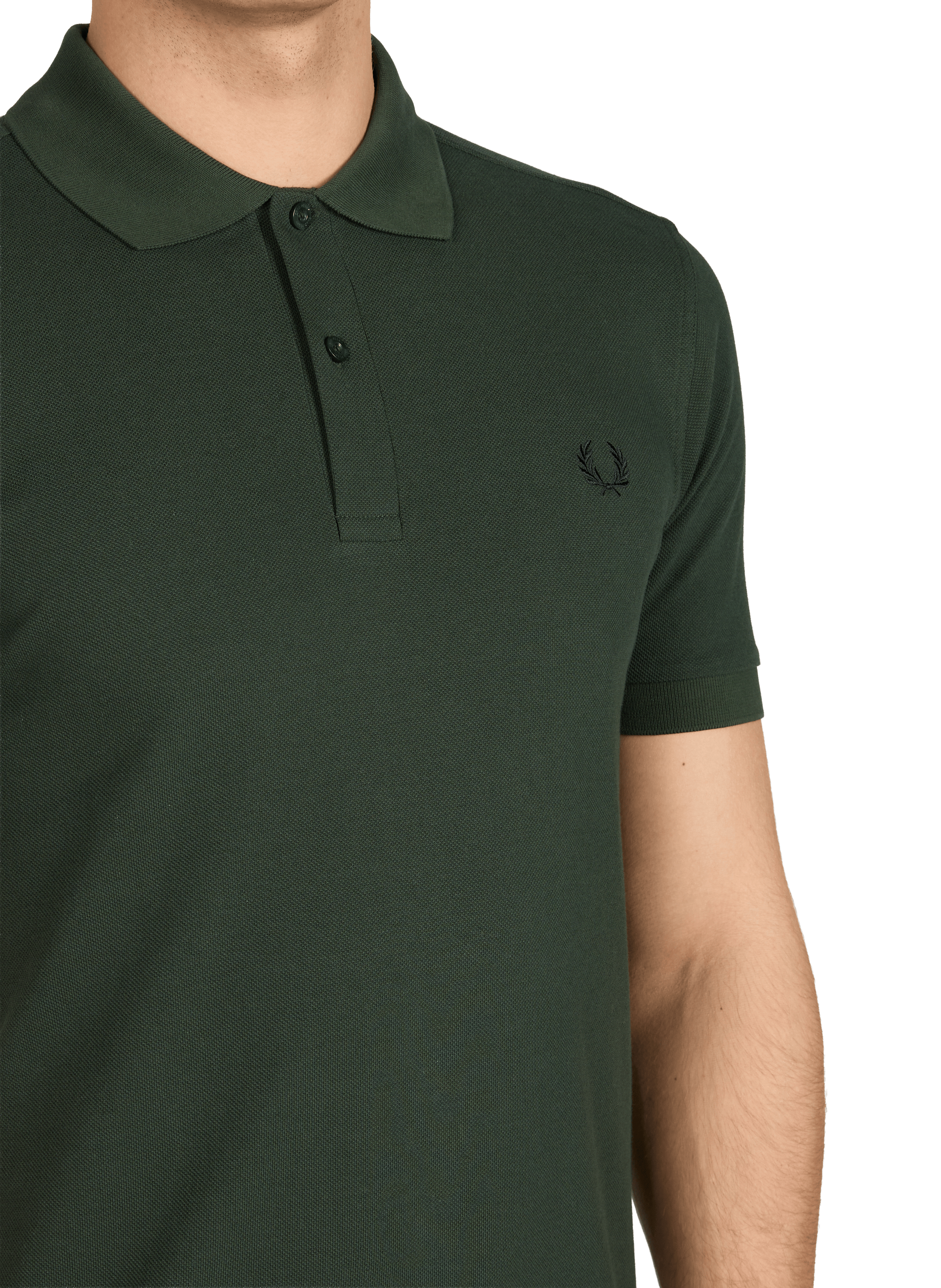 Polo en coton piqué FRED PERRY Vert