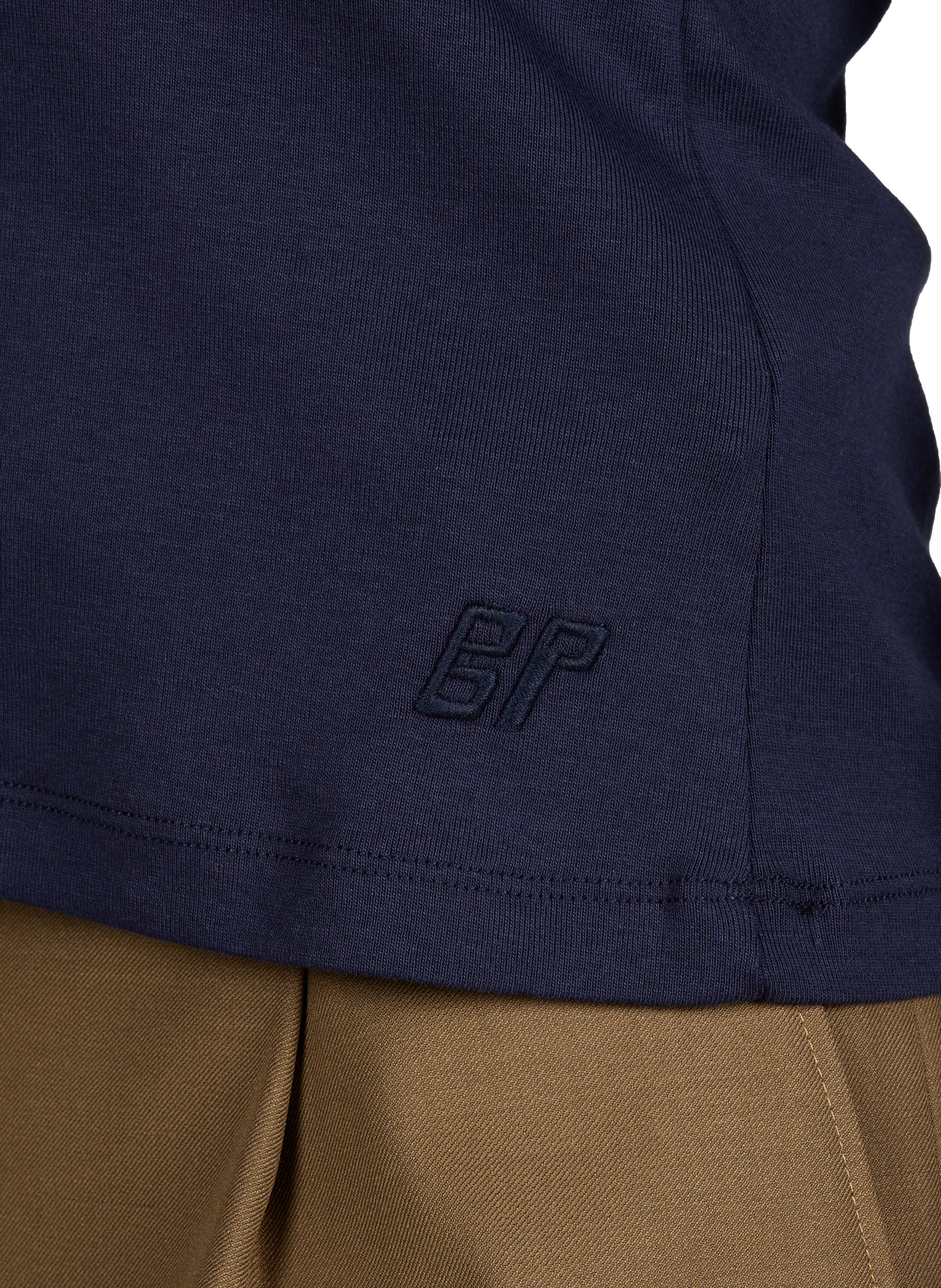 Long-sleeve cotton top BAUM UND PFERDGARTEN Blue