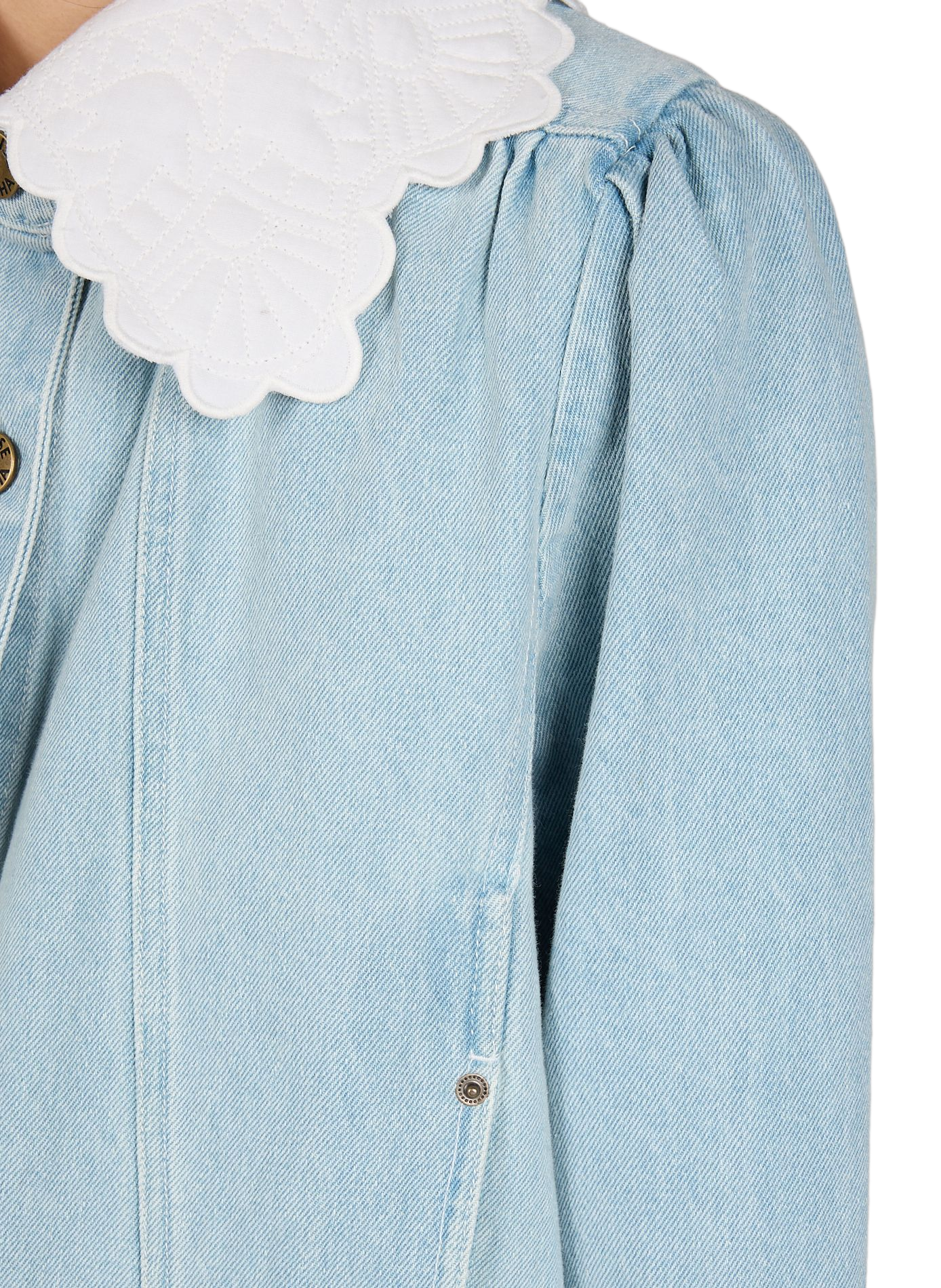 Veste Hannea en denim de coton LOUISE MISHA Bleu