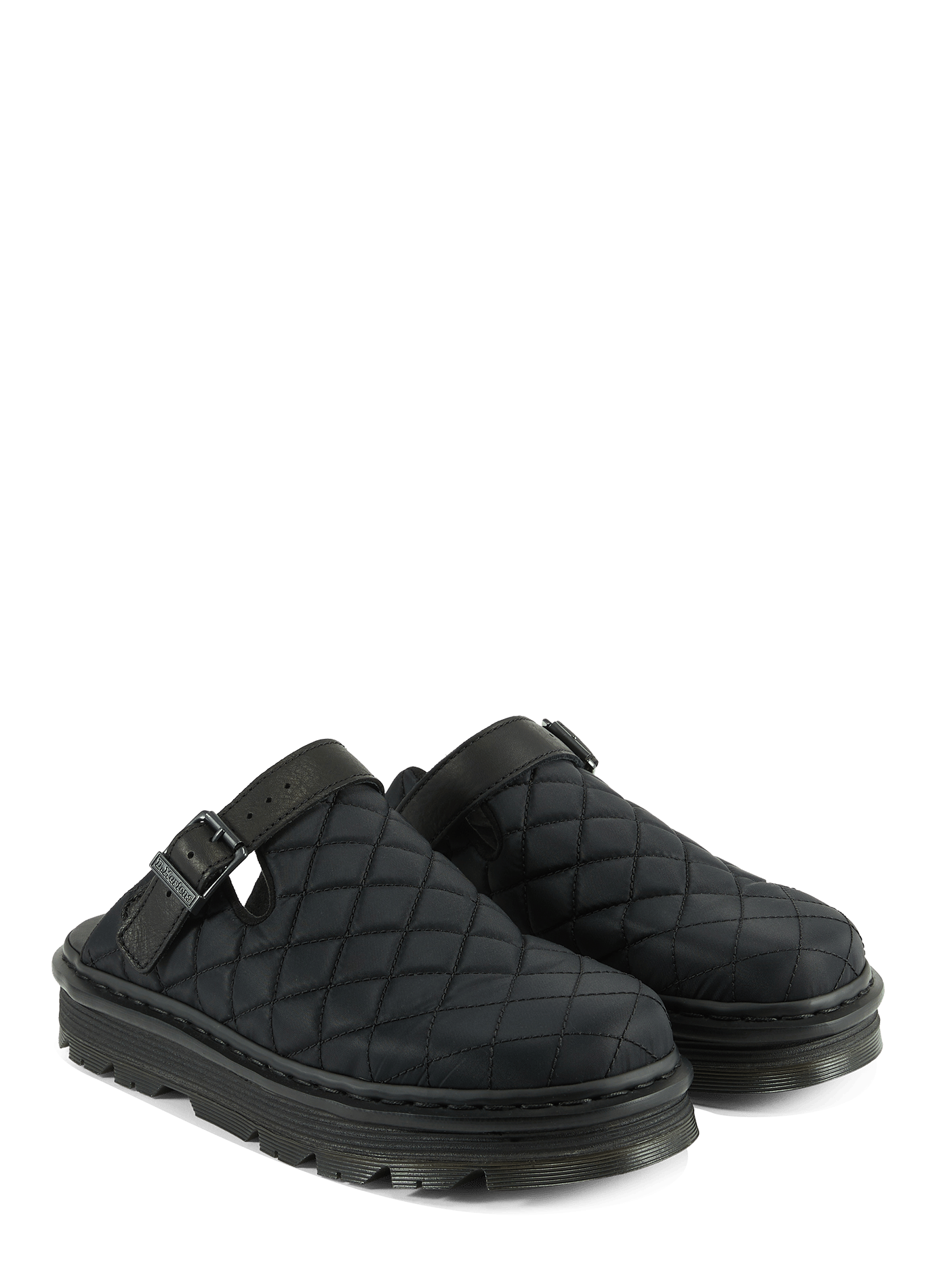 Calfskin Leather Mules DR. MARTENS Black