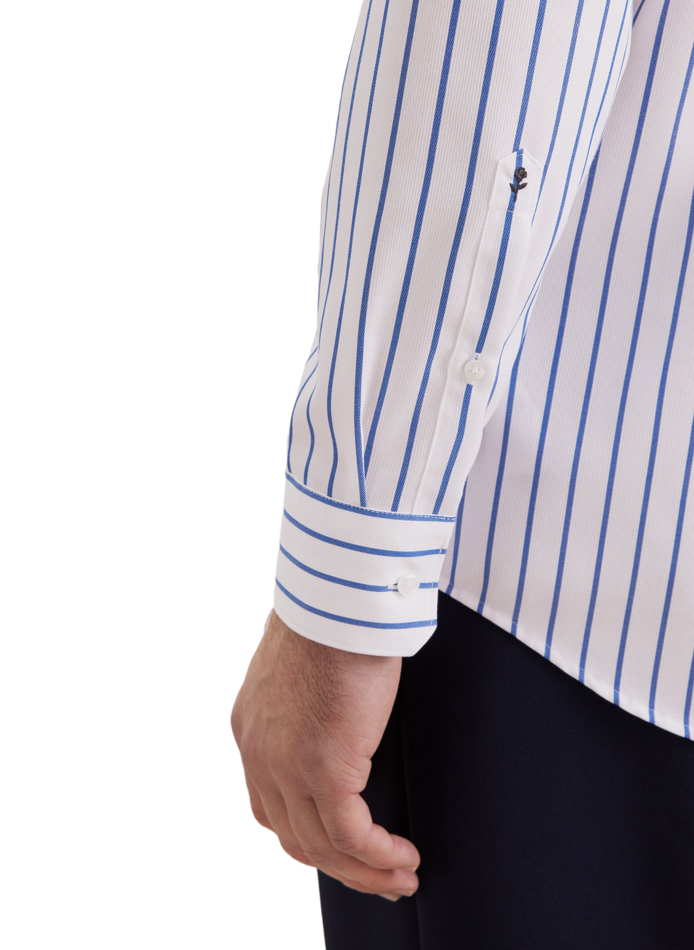 Linen shirt SEIDENSTICKER Blue