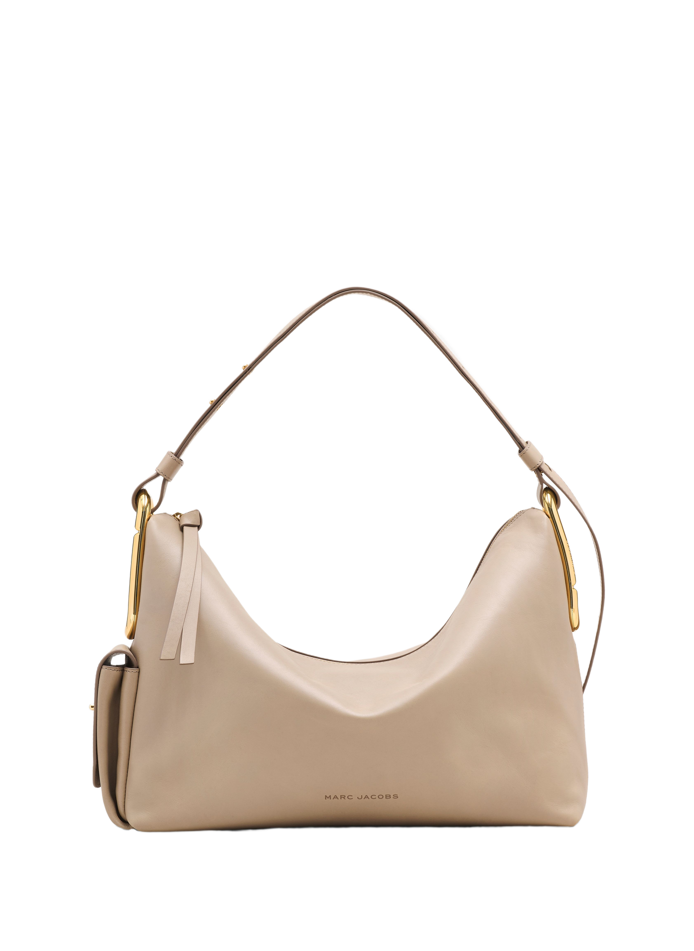 Große Ledertasche "The Scene" Scene Large Shoulder Bag Light slate