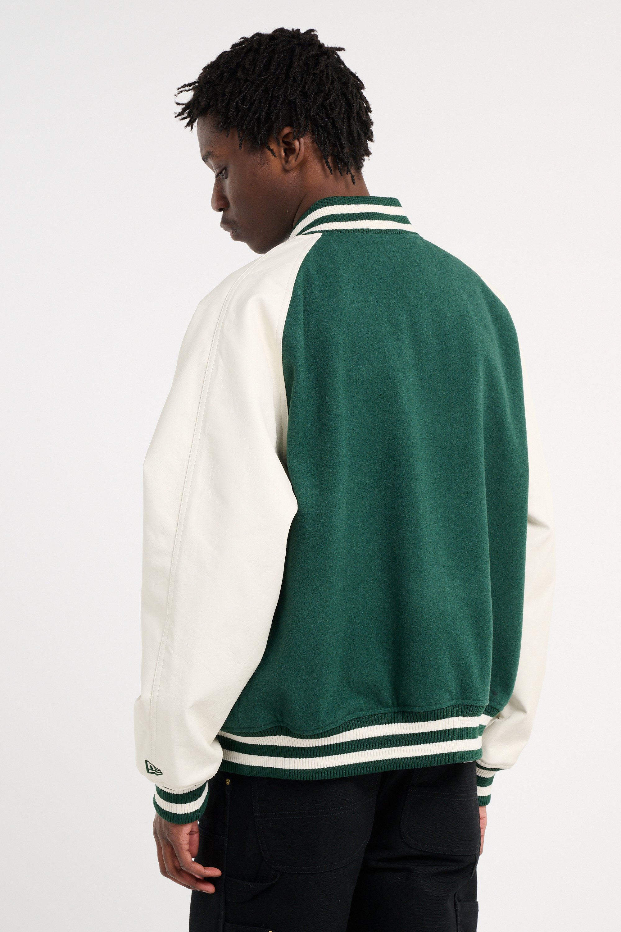 Blouson mlb varsity jacket neyyan  blk NEW ERA Vert