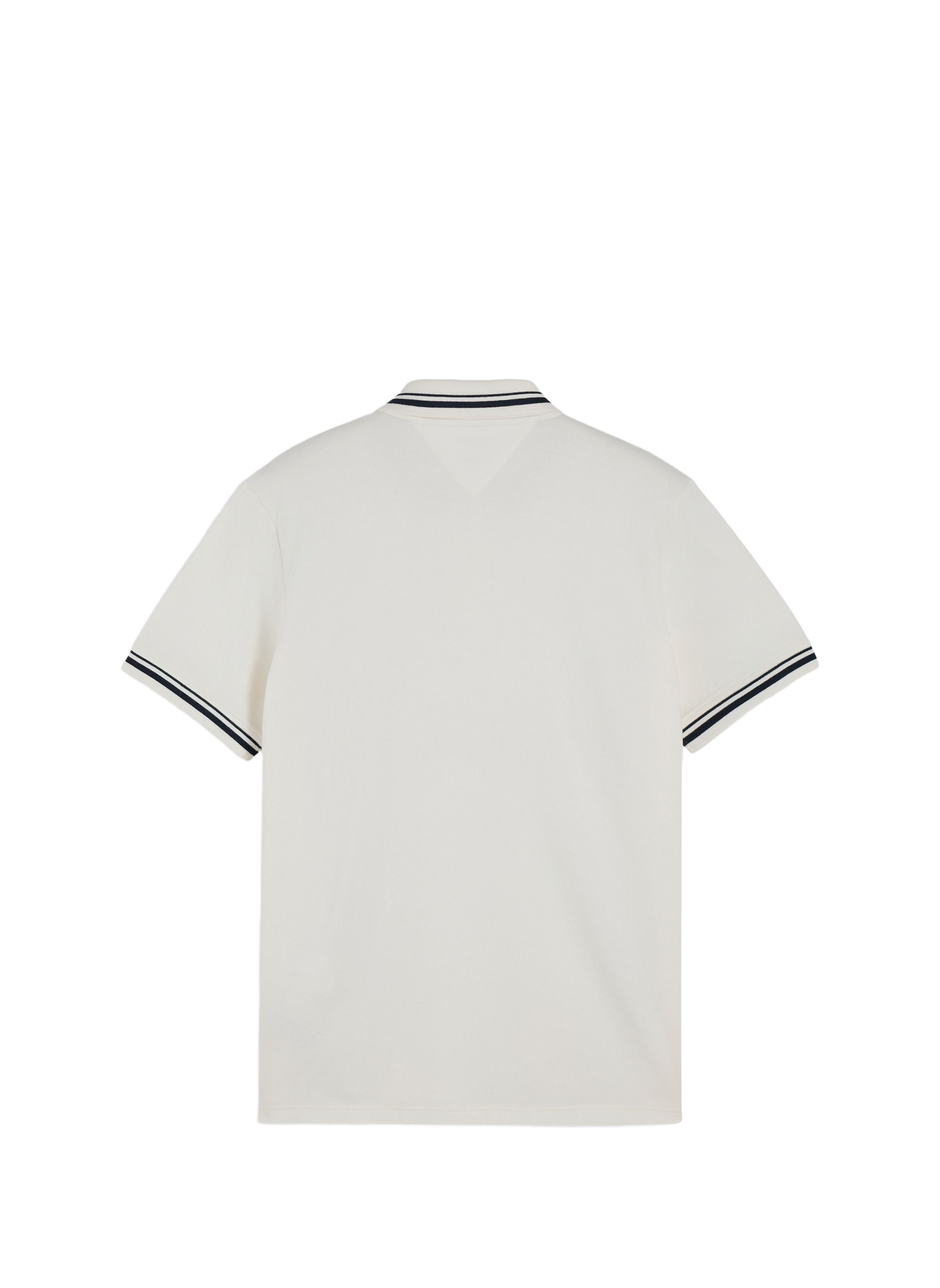 Polo droit manches courtes en coton | Blanc TOMMY HILFIGER Homme