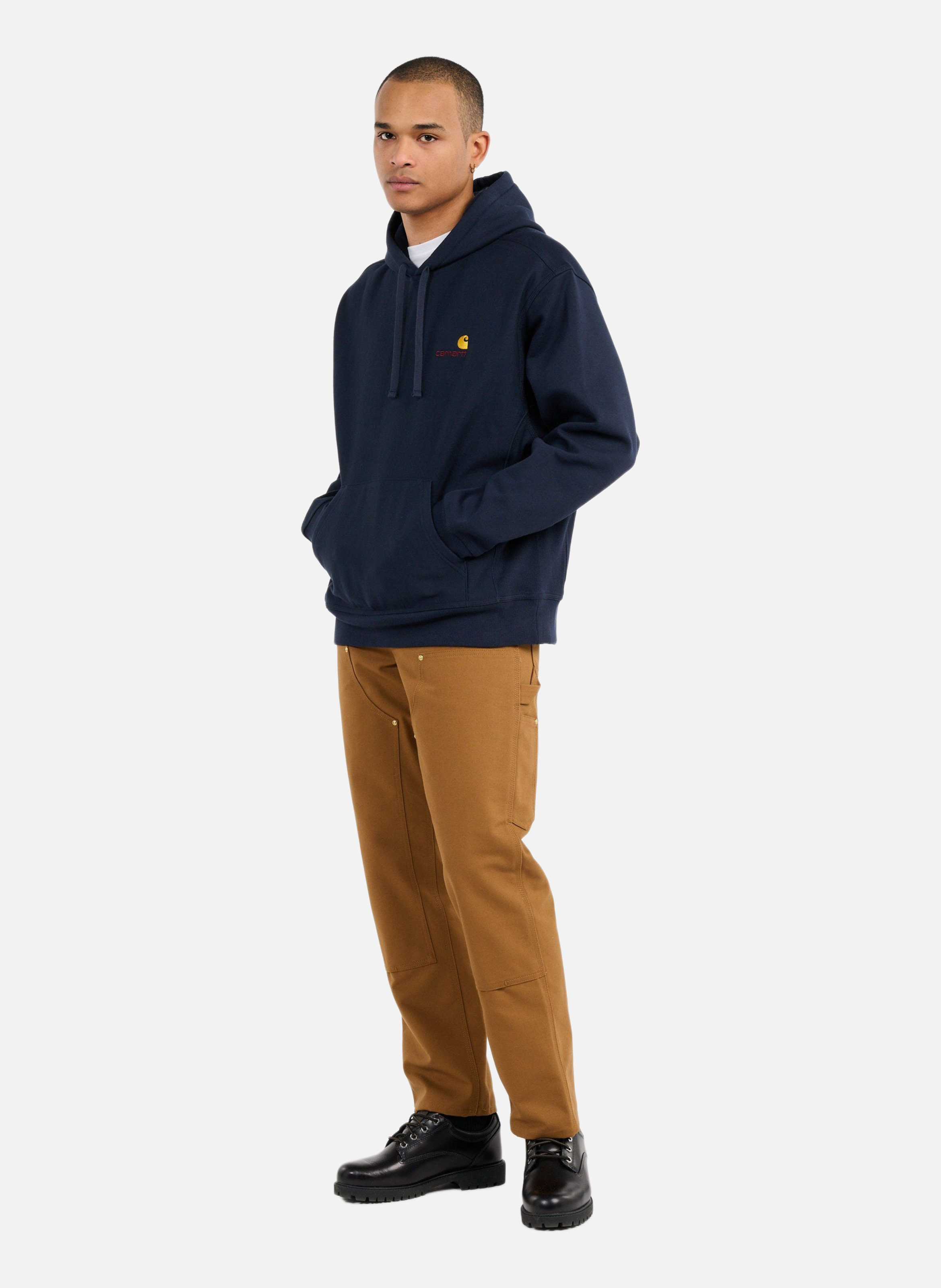 Pantalon double knee pant | Marron CARHARTT WIP Homme