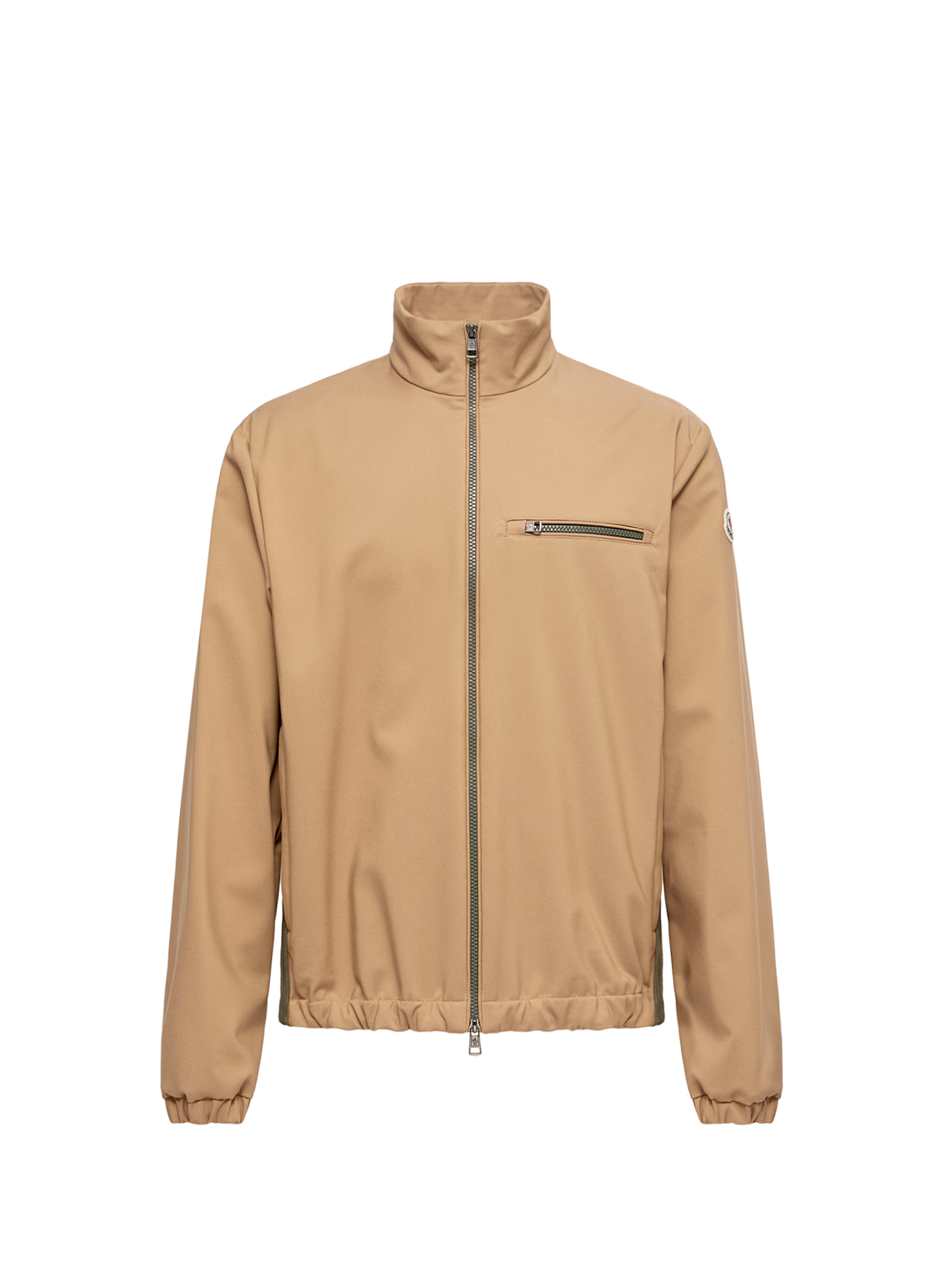 Gerade geschnittene Jacke Fourioun aus Baumwollmischung MONCLER Beige
