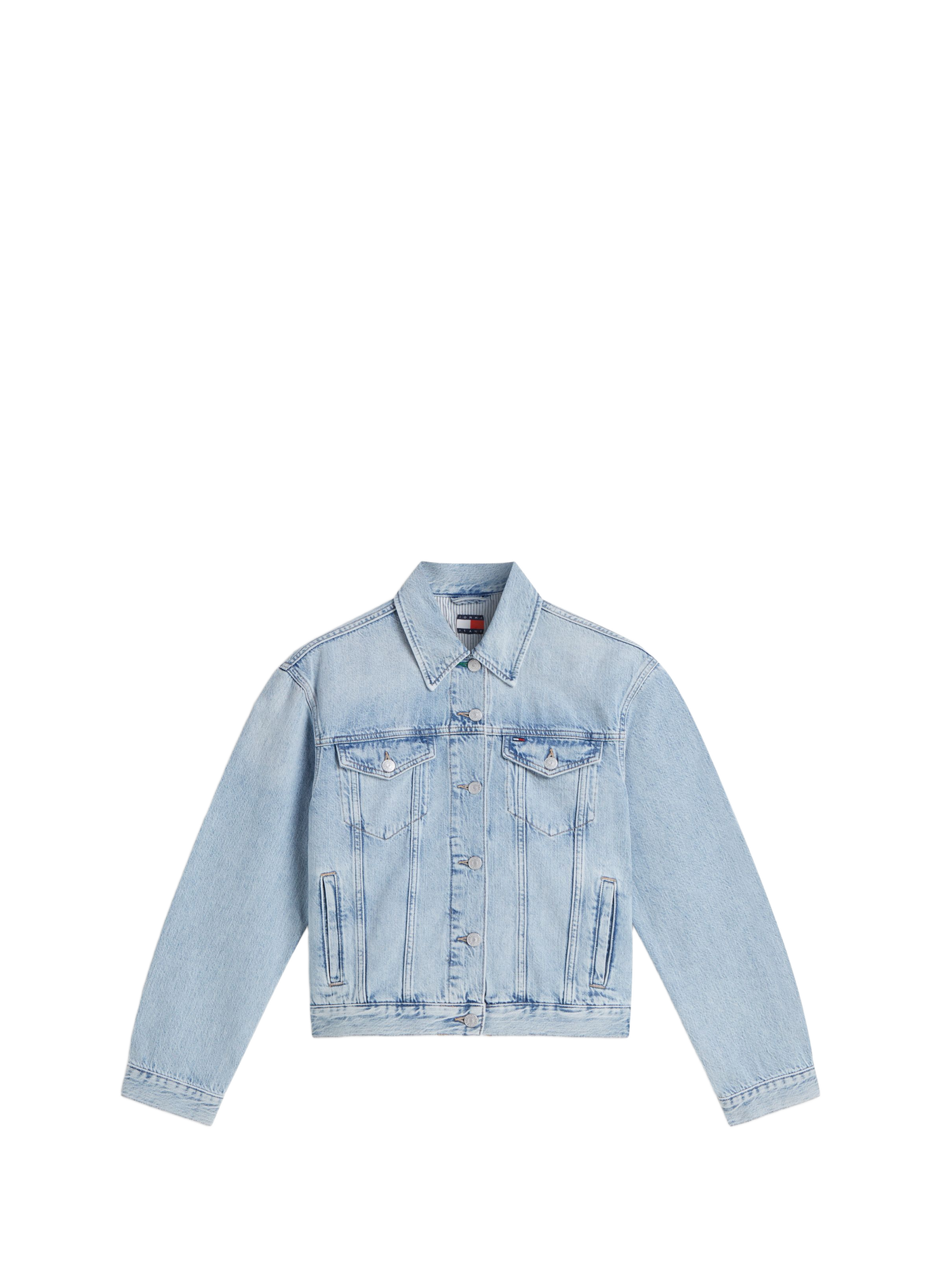 Jacket with classic collar TOMMY HILFIGER Blue