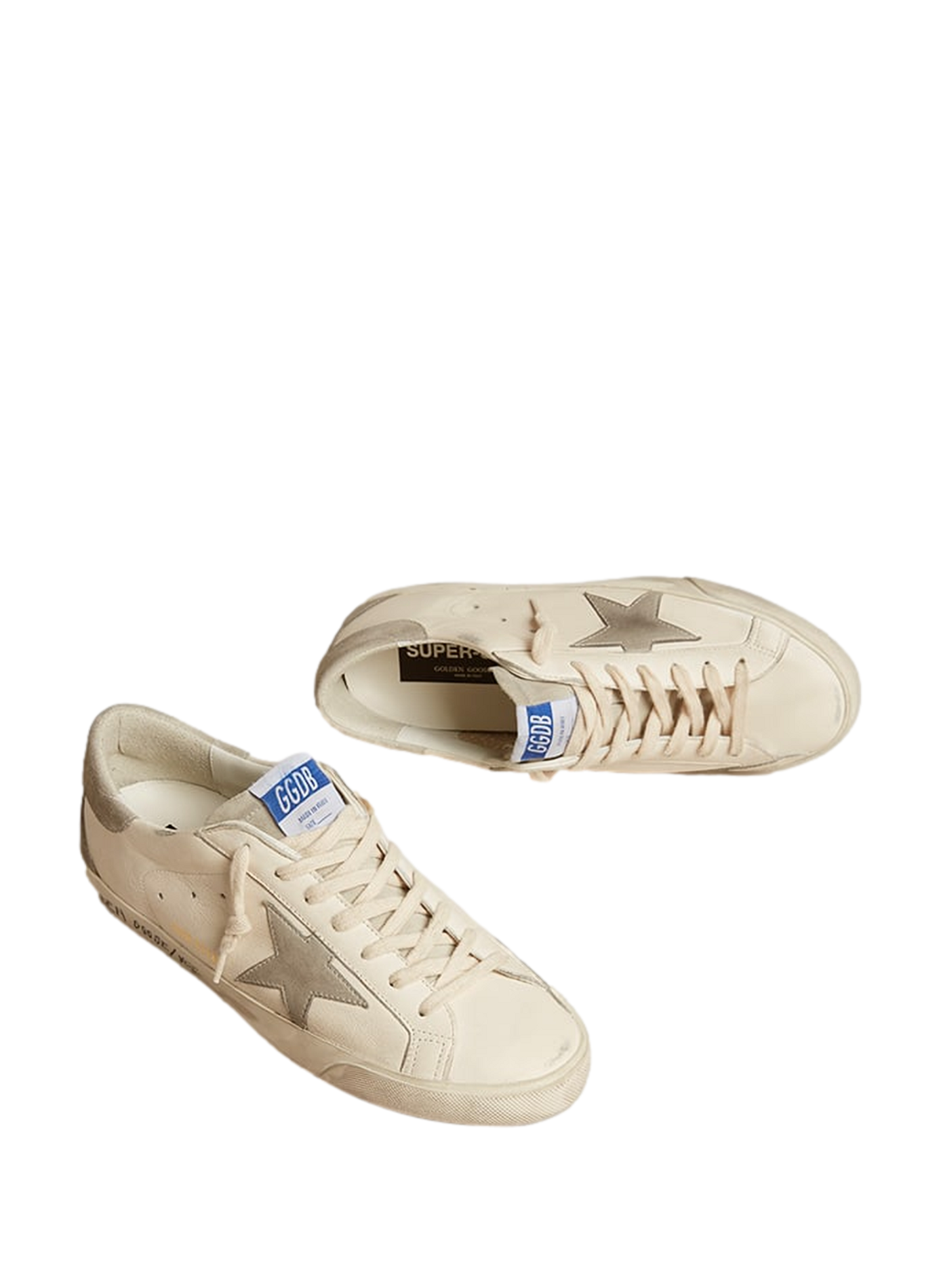 Low-top leather sneakers GOLDEN GOOSE White