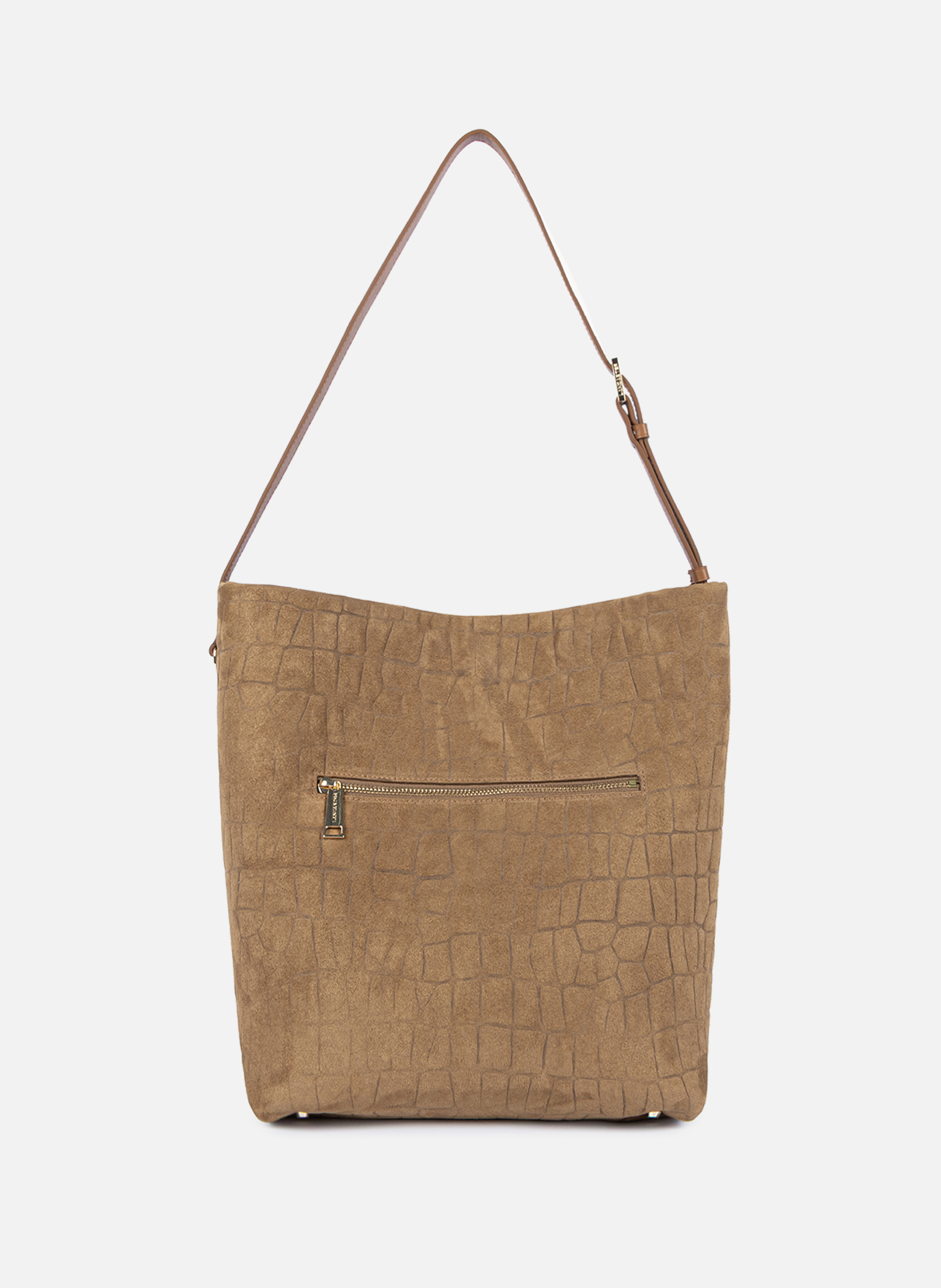 Sac seau - suède exo | Marron LANCASTER Femme