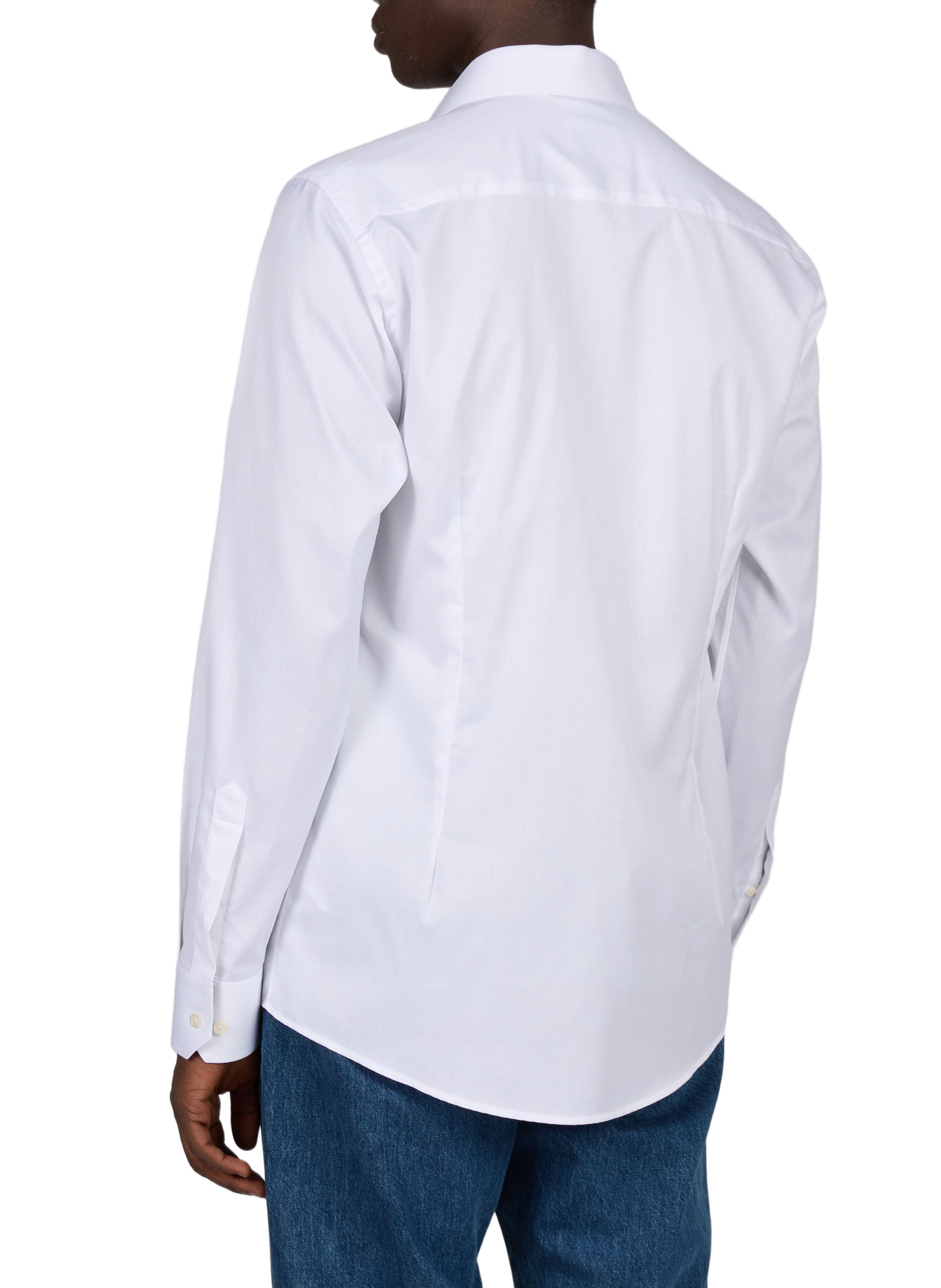 Straight classic collar shirt in cotton ETON White