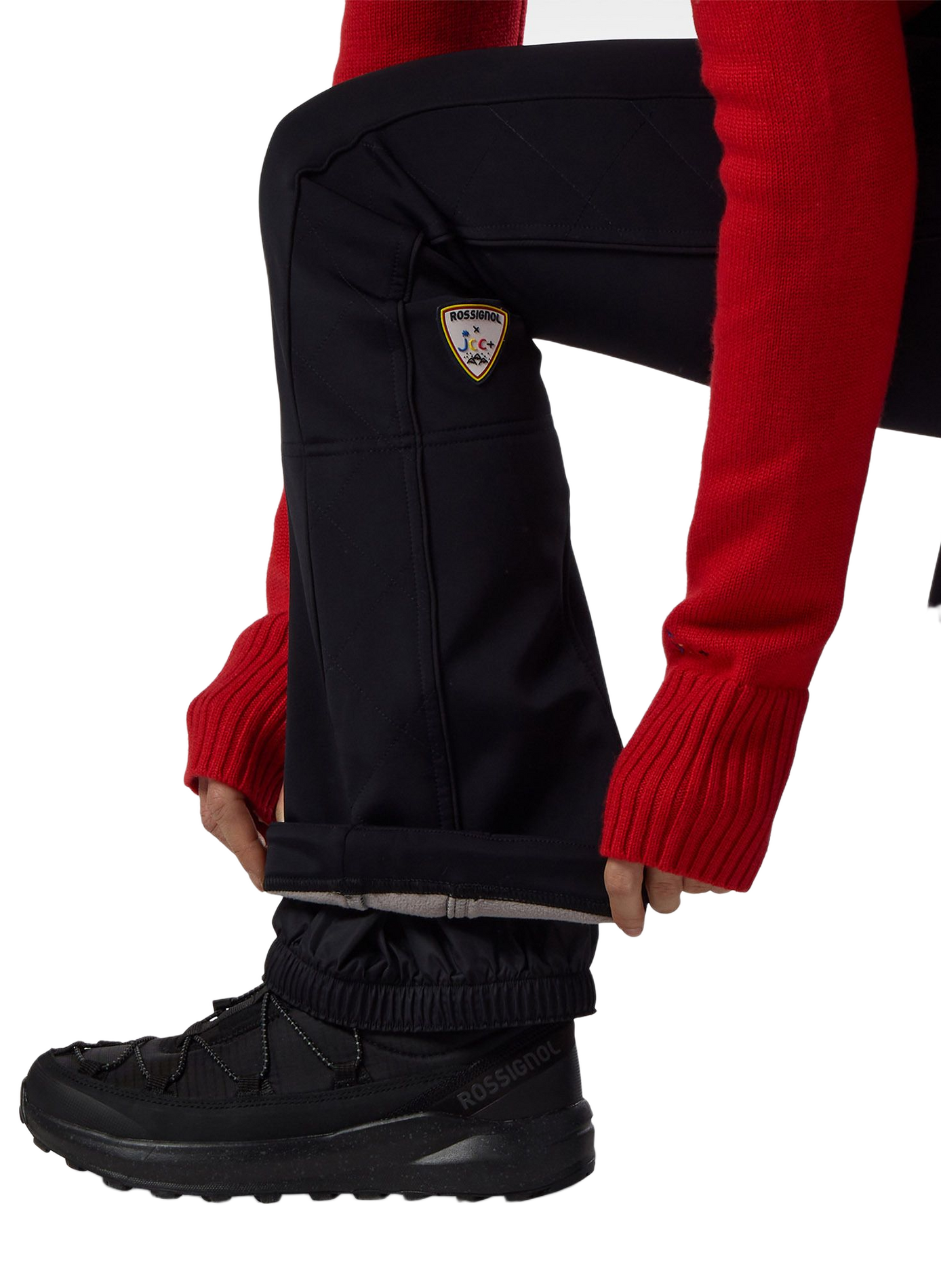 Gerade Skihose ROSSIGNOL Schwarz