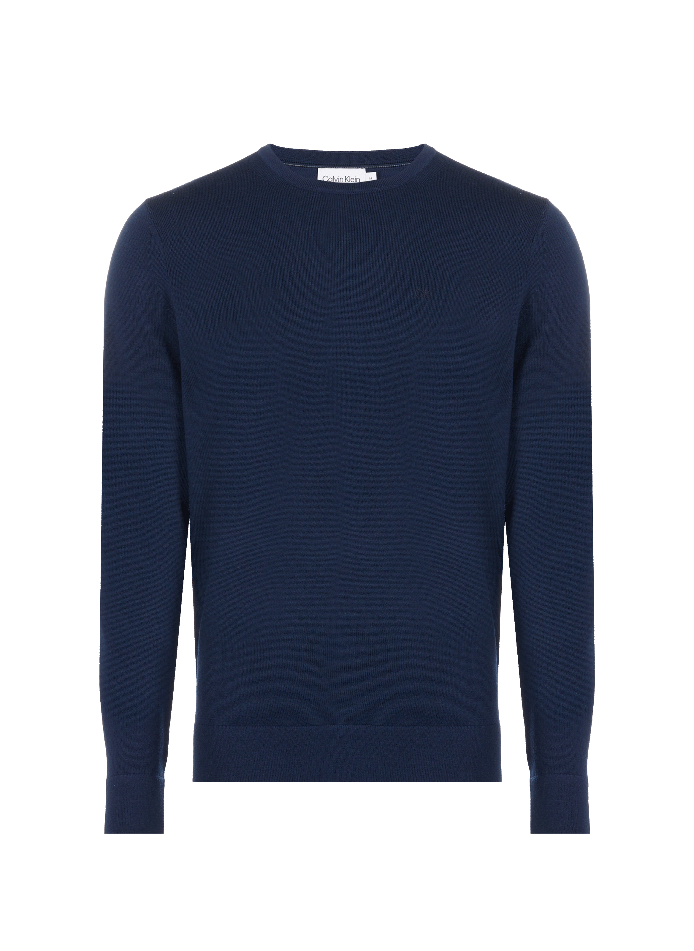 Pull col rond en laine