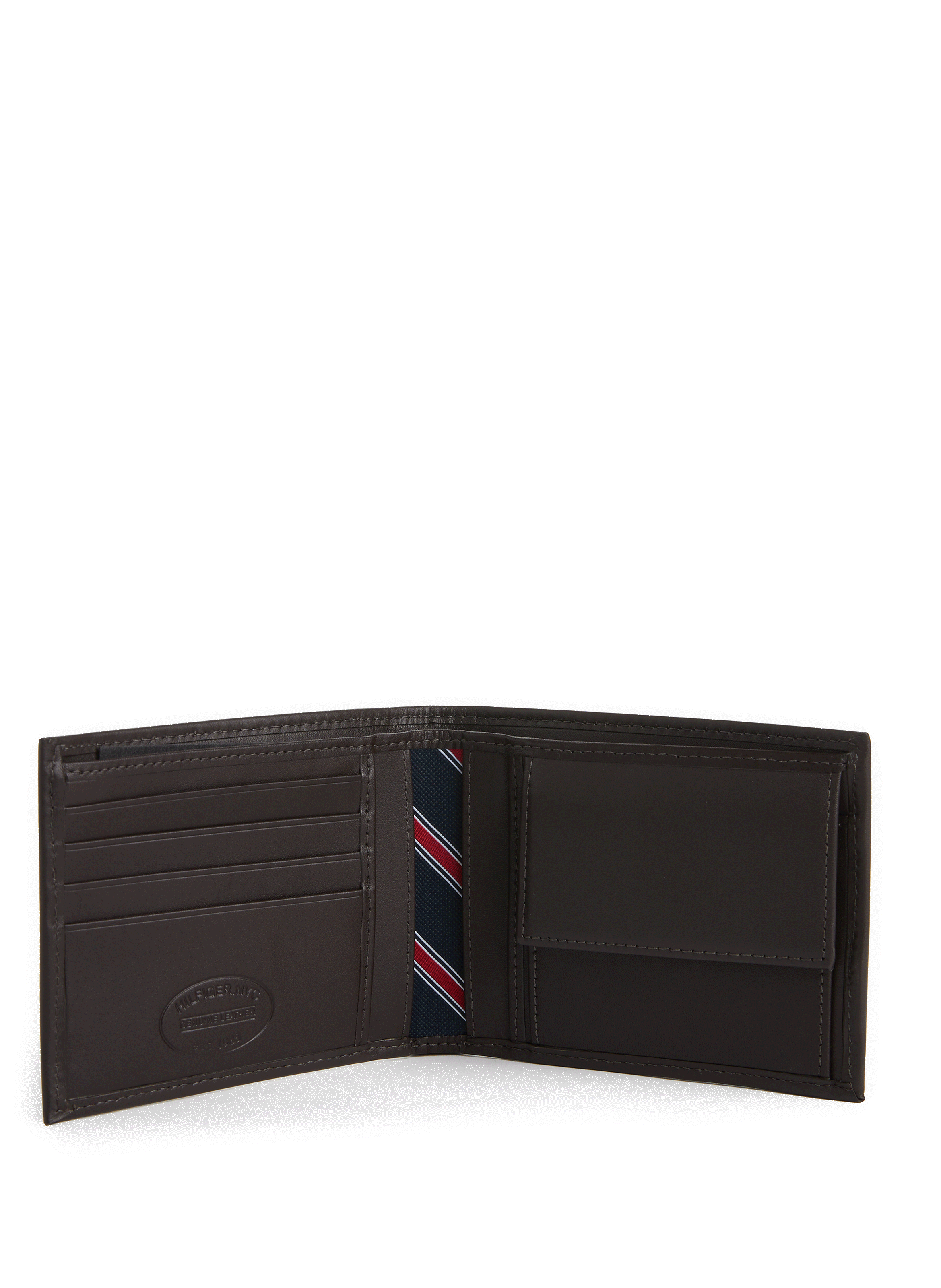 Eton leather wallet  TOMMY HILFIGER Brown