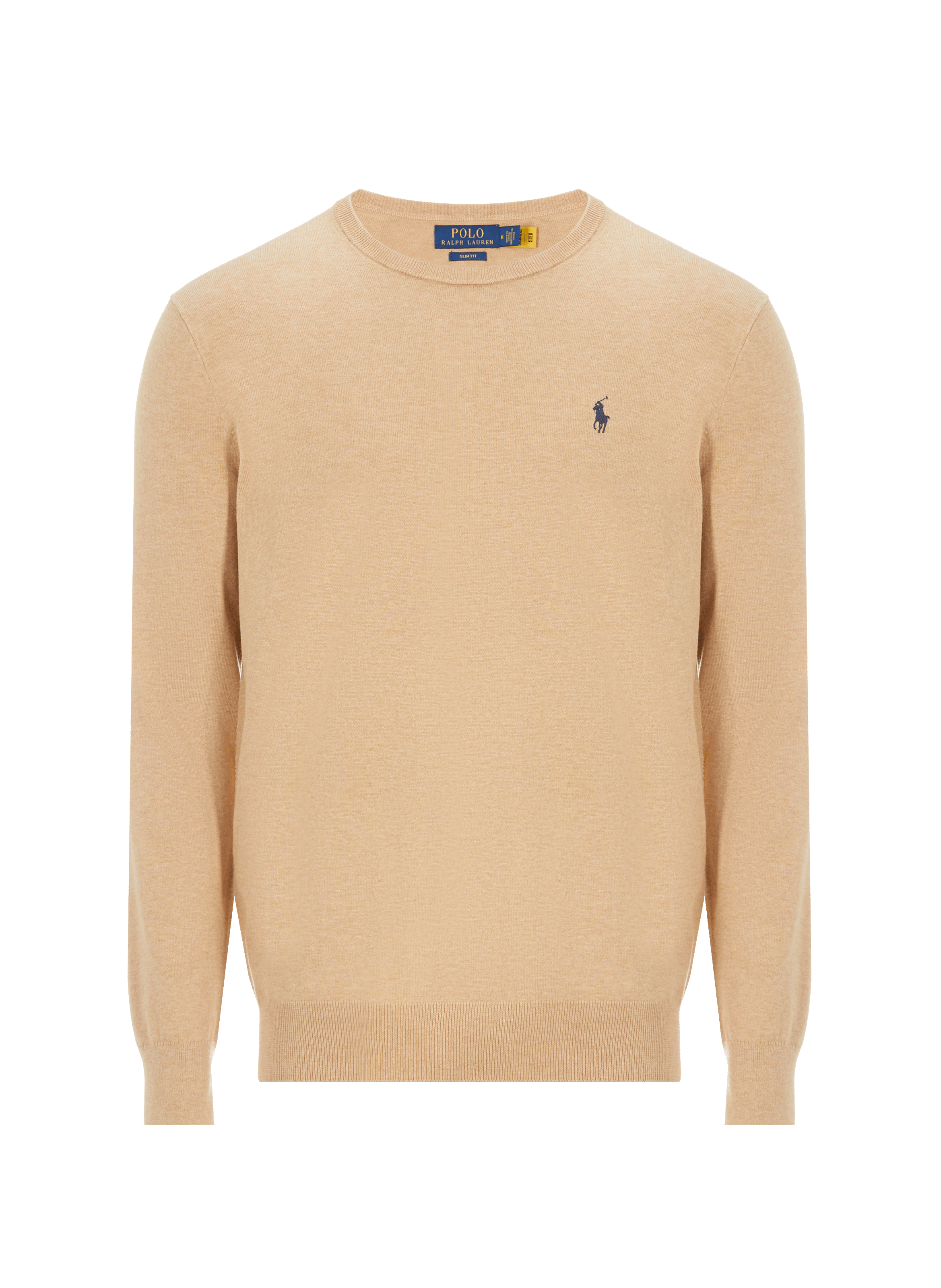 Pull en coton POLO RALPH LAUREN Marron