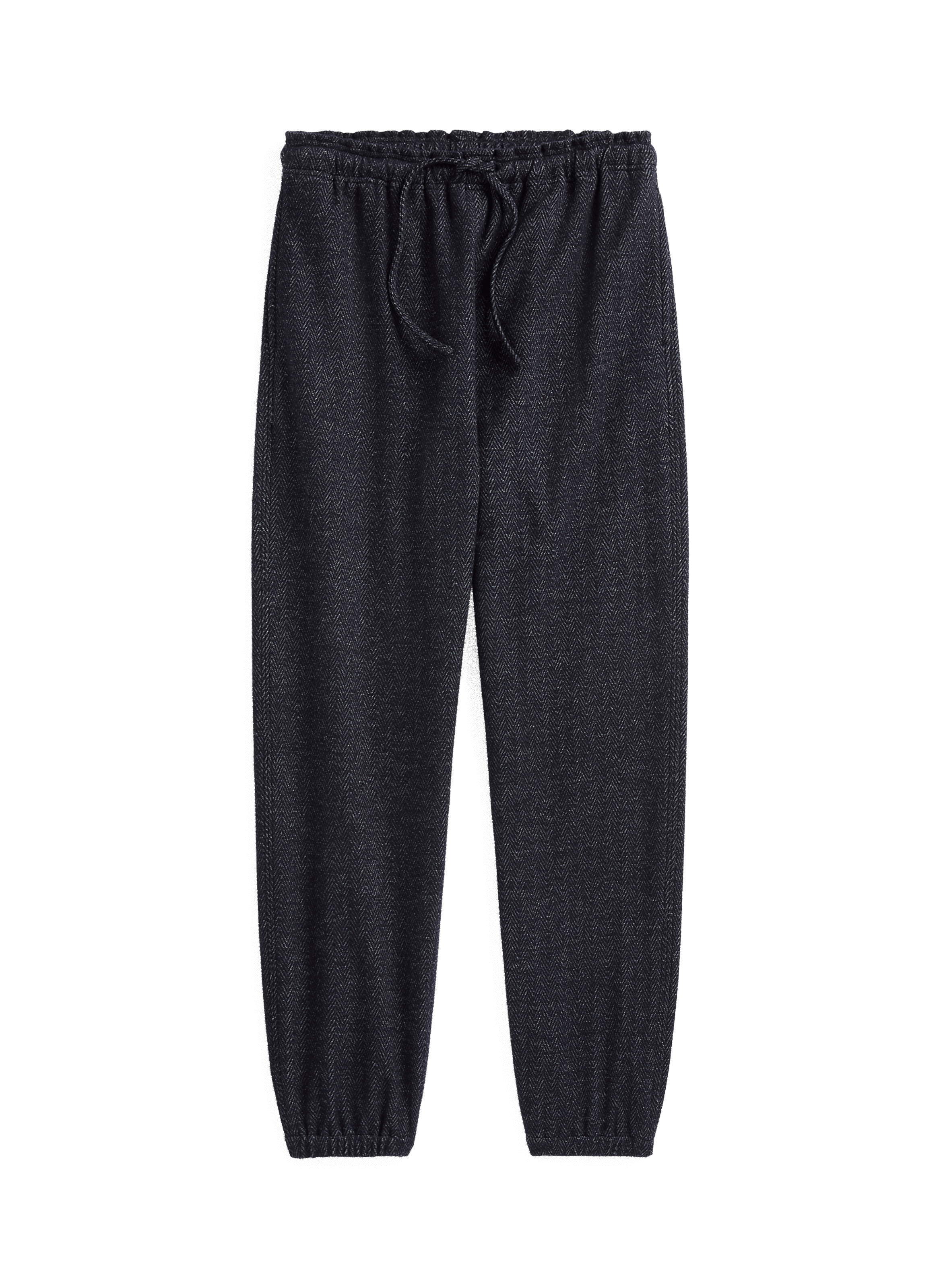 Pantalon jogging en laine et coton