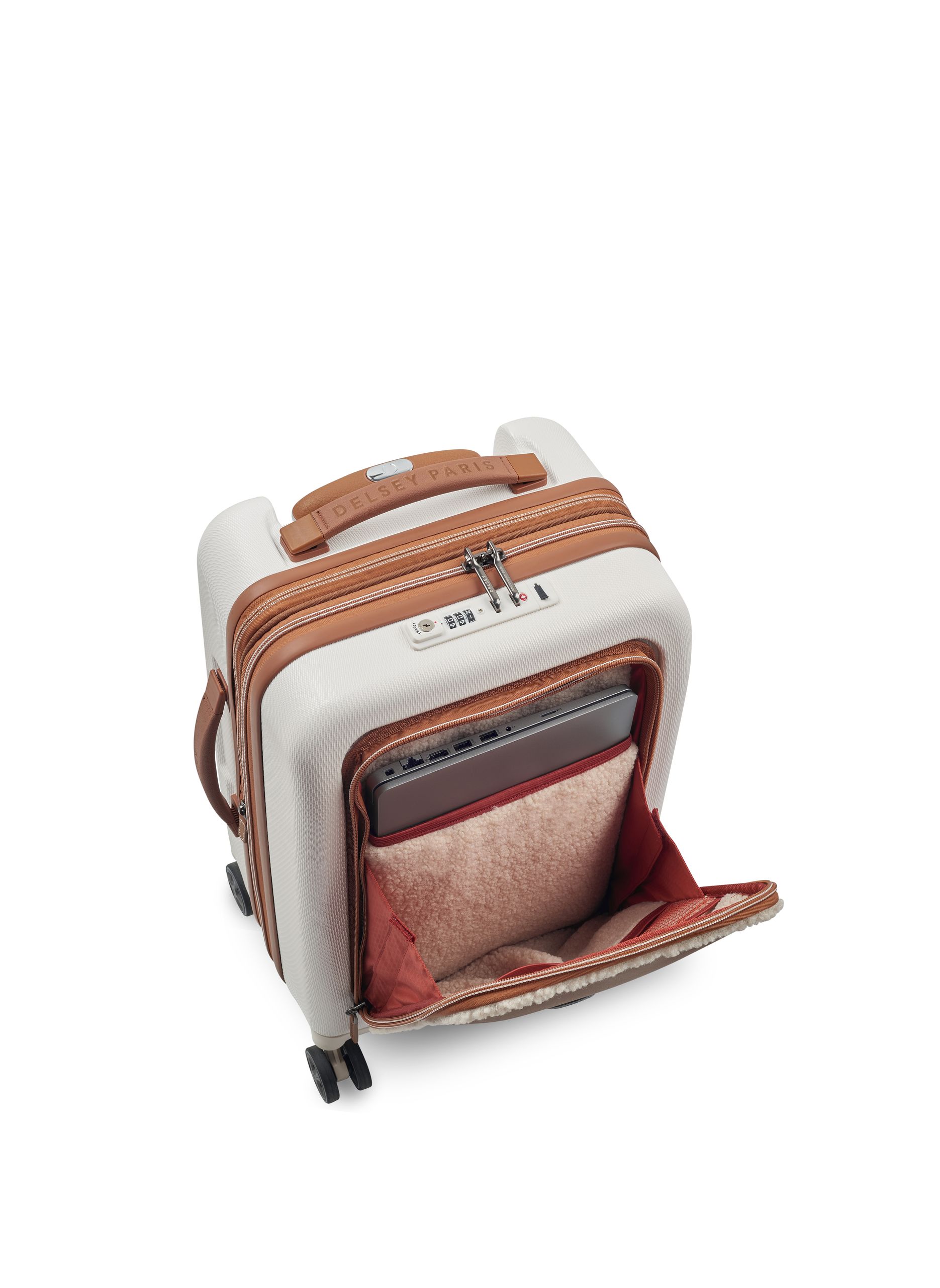 Valise cabine rigide taille s - chatelet air 2.0 DELSEY PARIS Beige