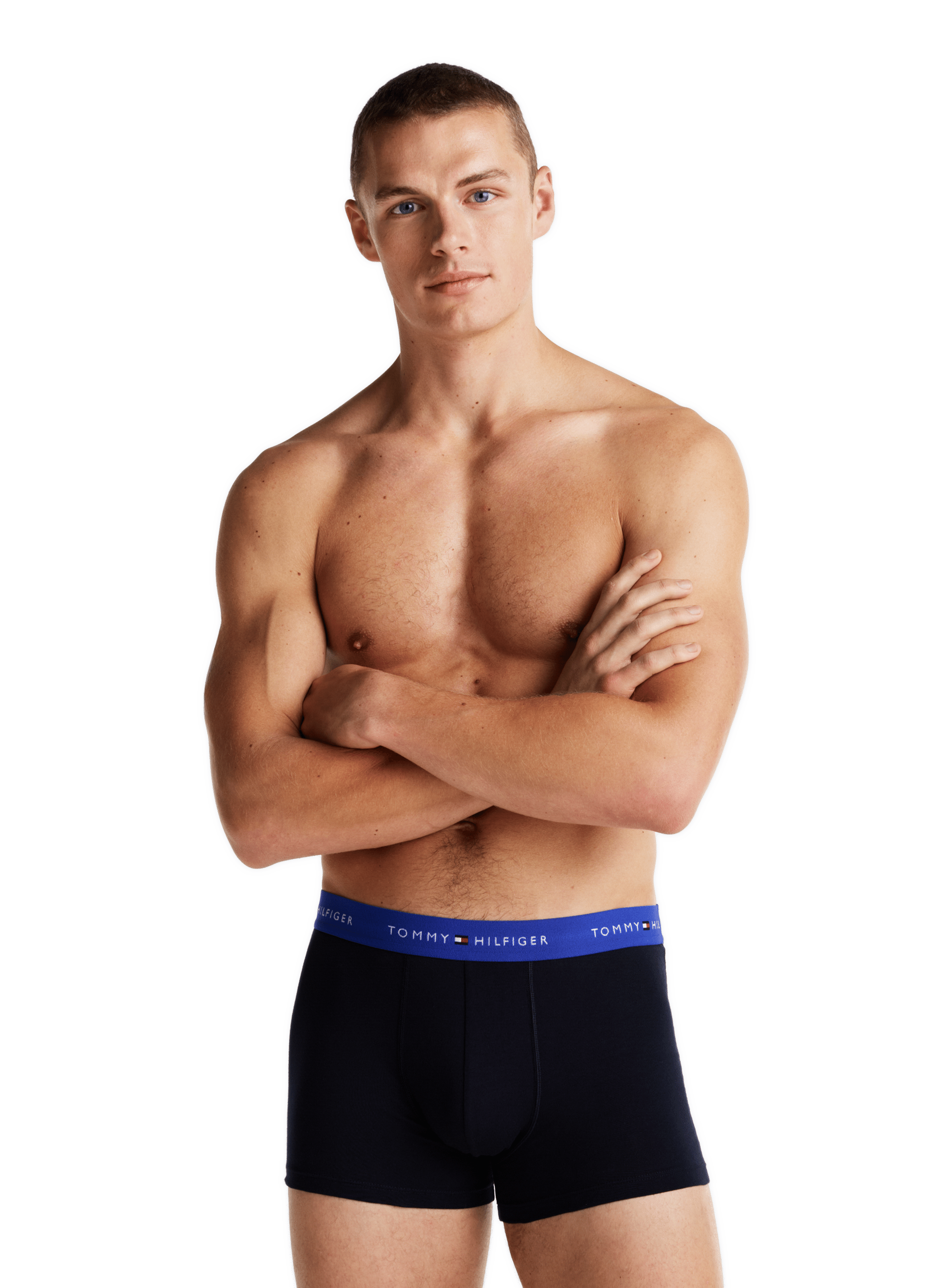 Lot de 5 boxers TOMMY HILFIGER Bleu