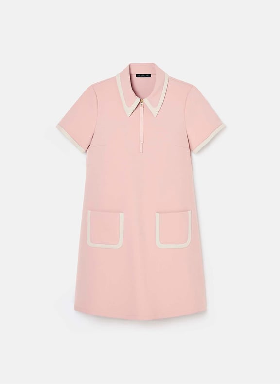 Robe droite uni - rubina Beige by TARA JARMON TARA JARMON Robe droite uni - rubina Beige