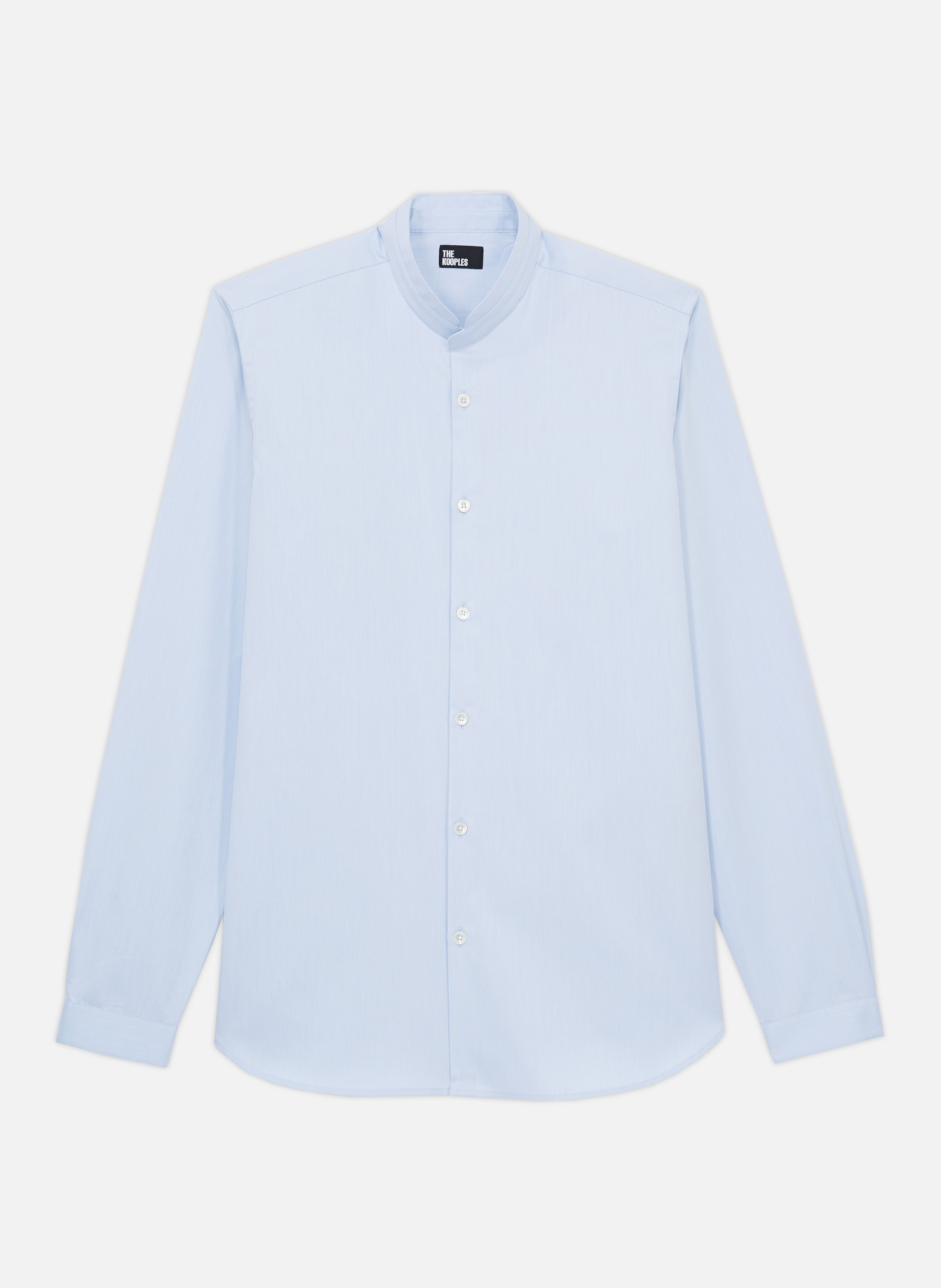 Chemise en coton col officier THE KOOPLES Bleu