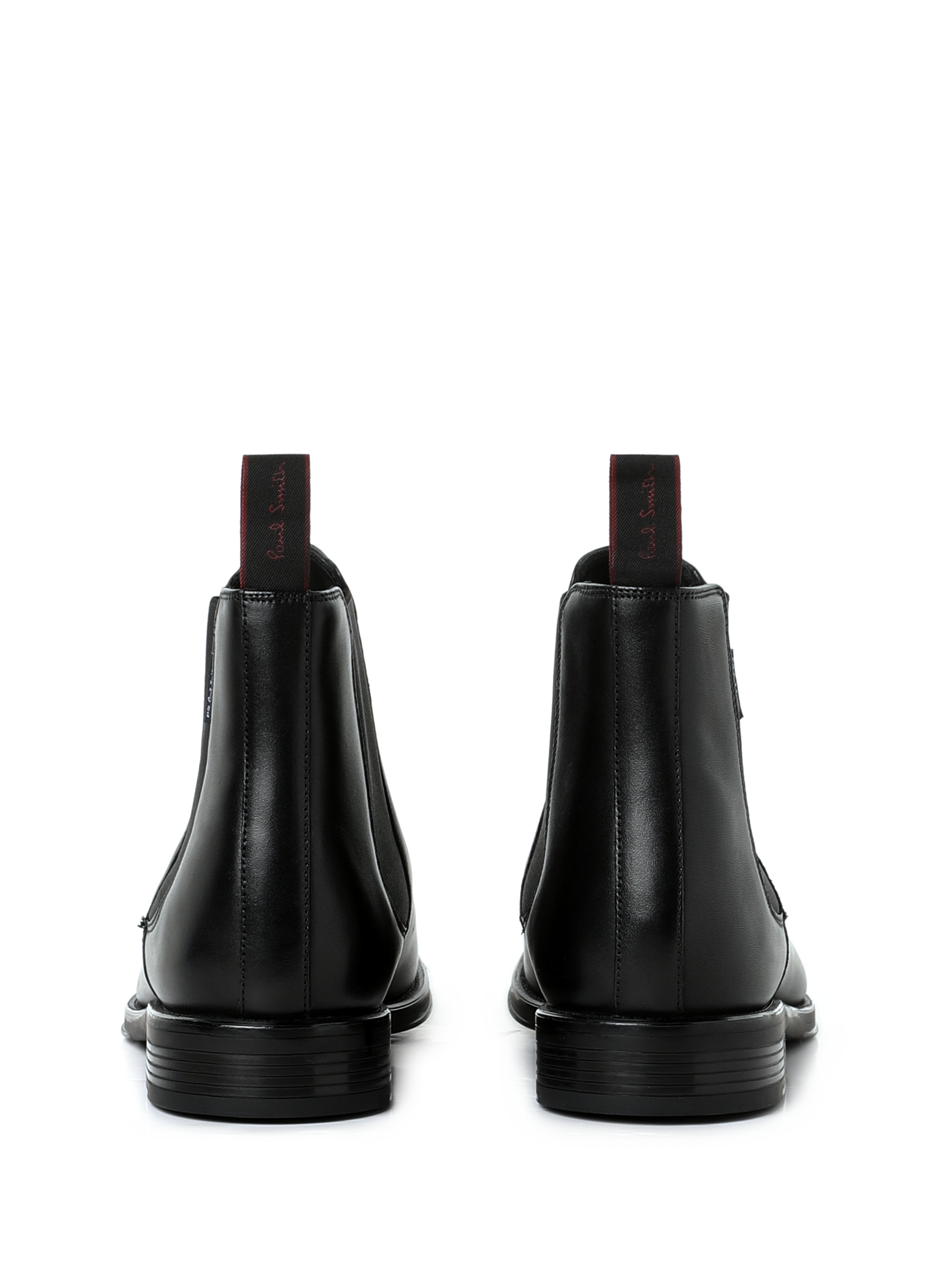 Bottines en cuir lisse Augustus  PAUL SMITH Black