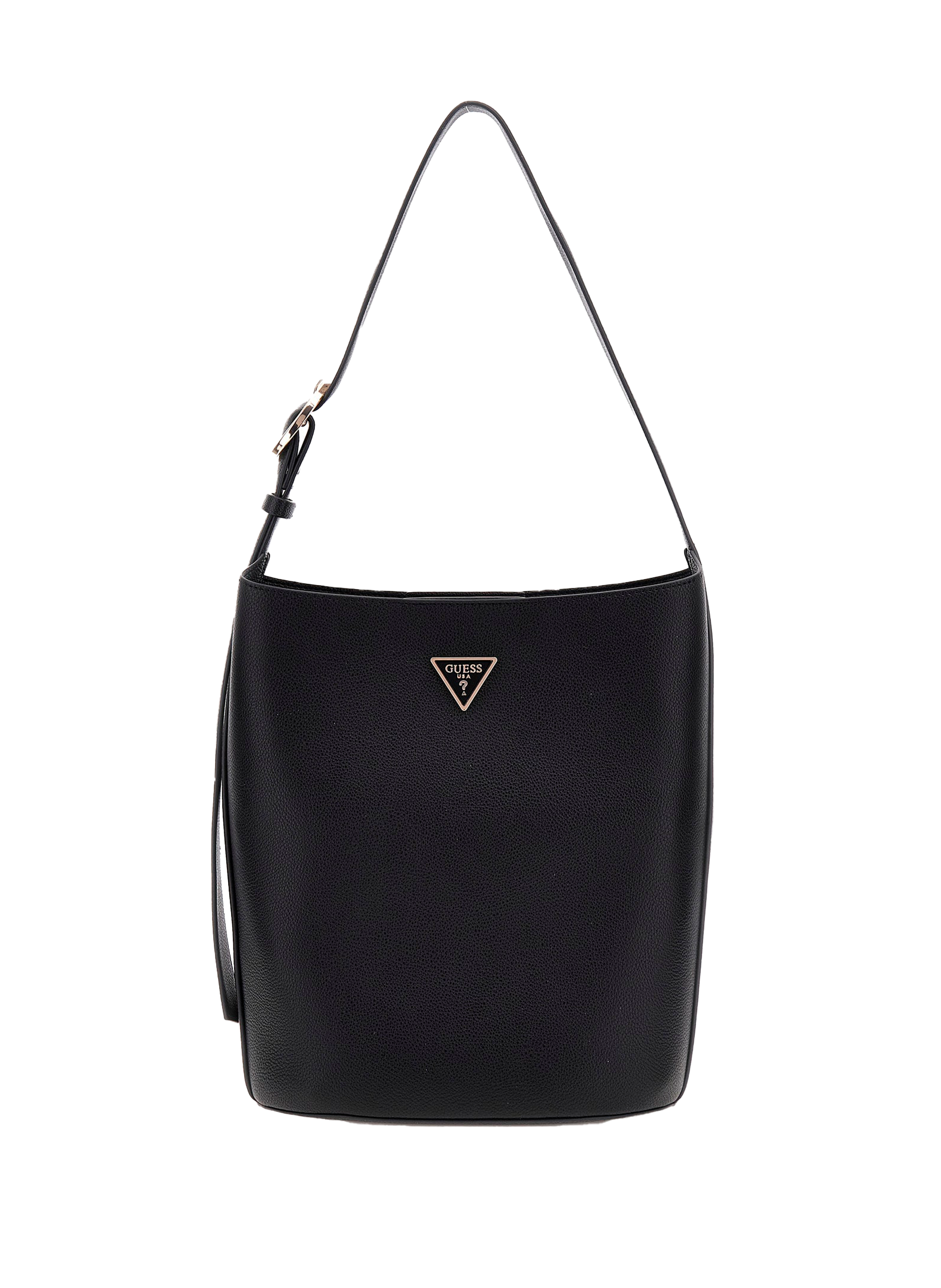 GUESS Sac sceau uni Noir