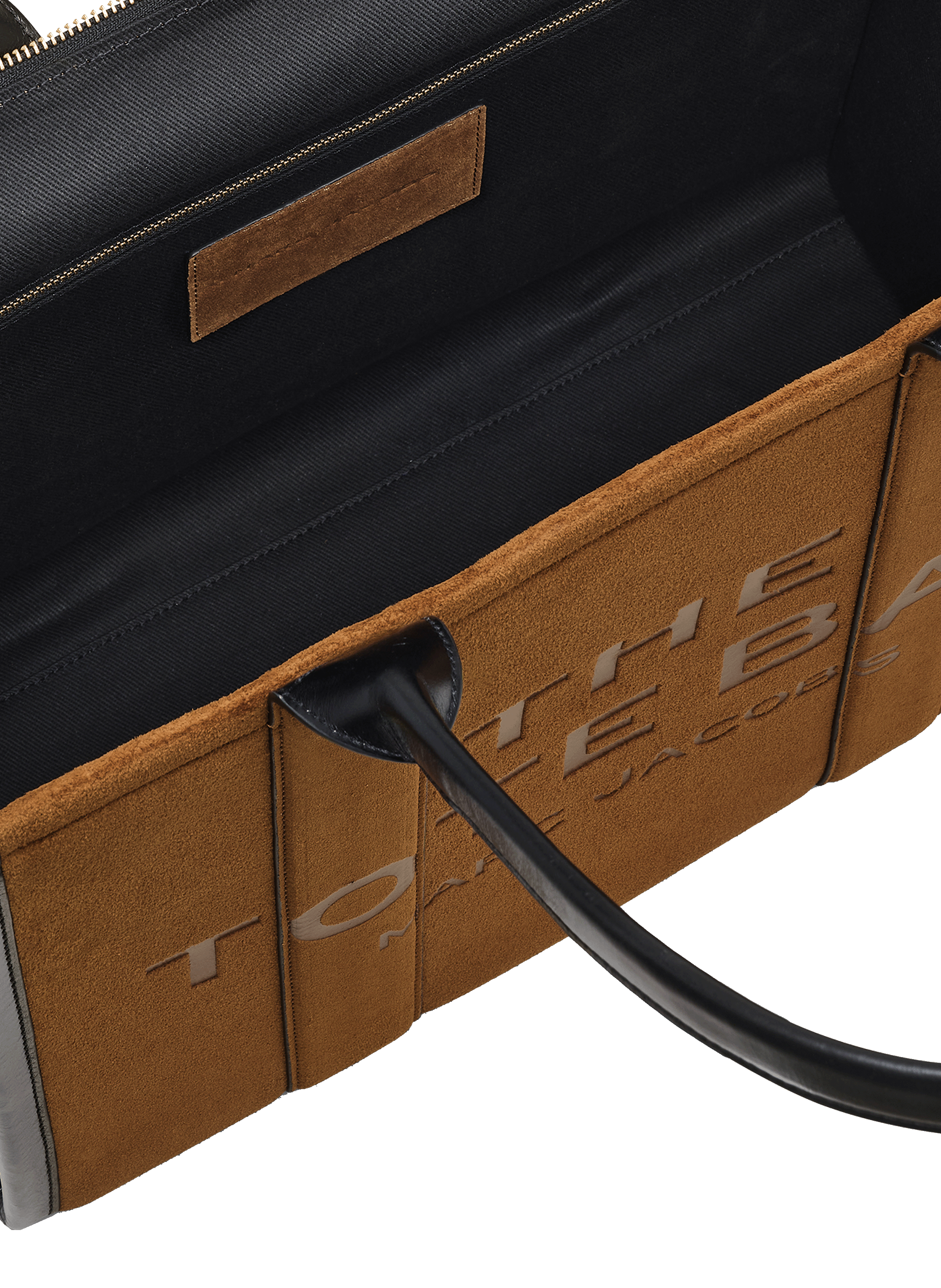 Sac cabas The Suede Large Tote  MARC JACOBS Marron