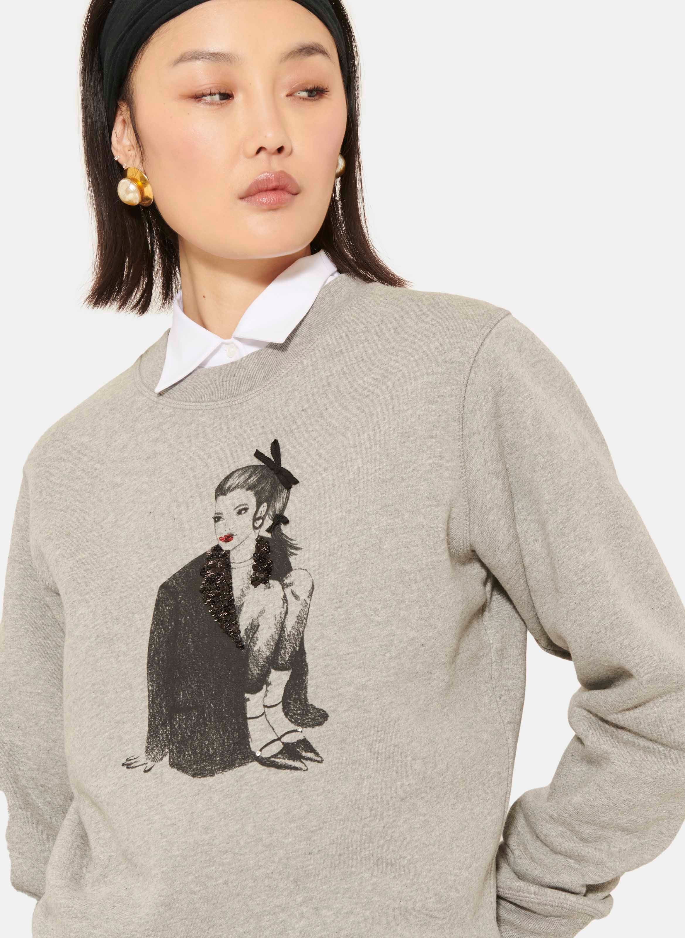 Pull pauline TARA JARMON Gris