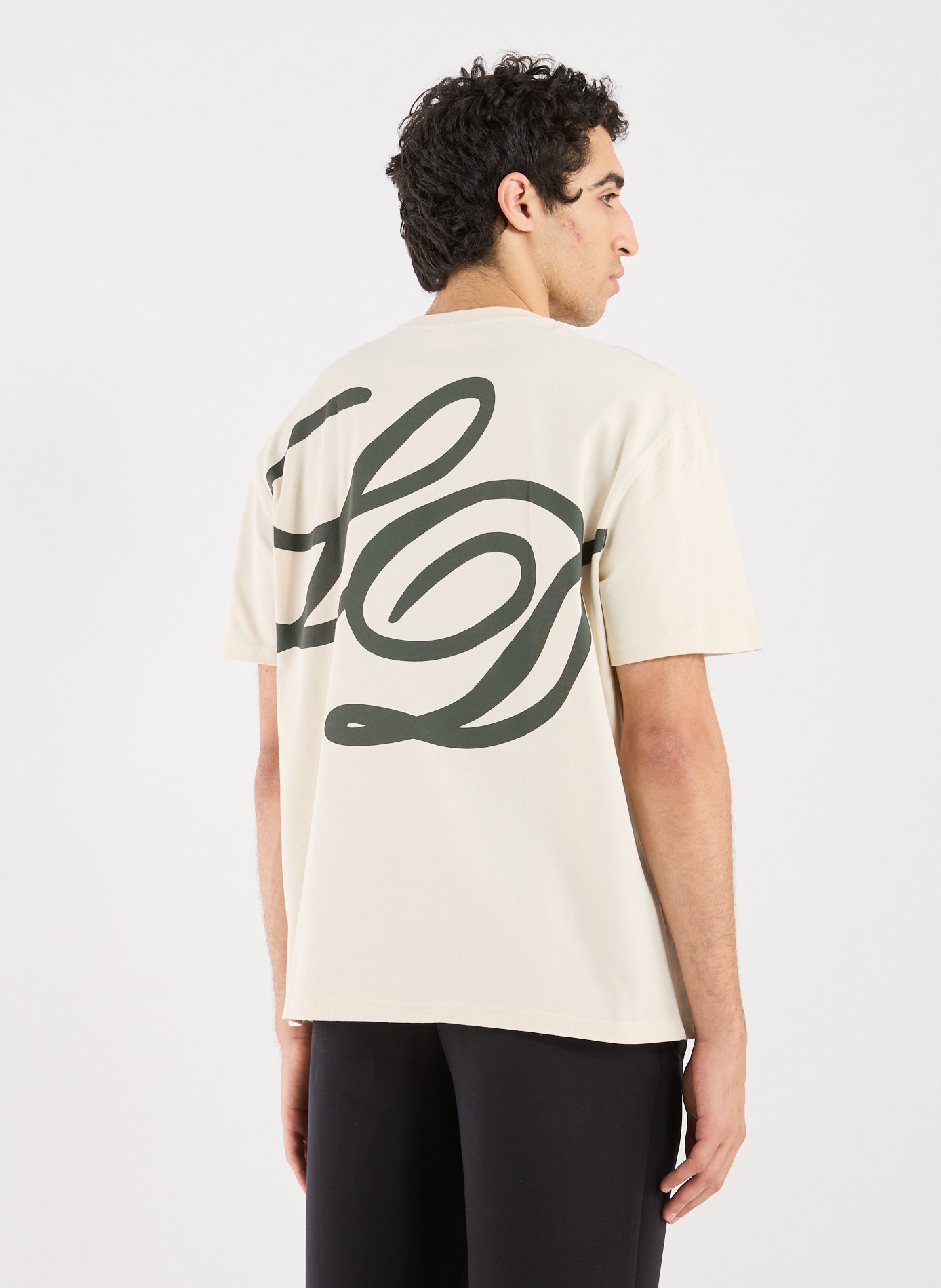 T-shirt à imprimé en coton LES DEUX Blanc