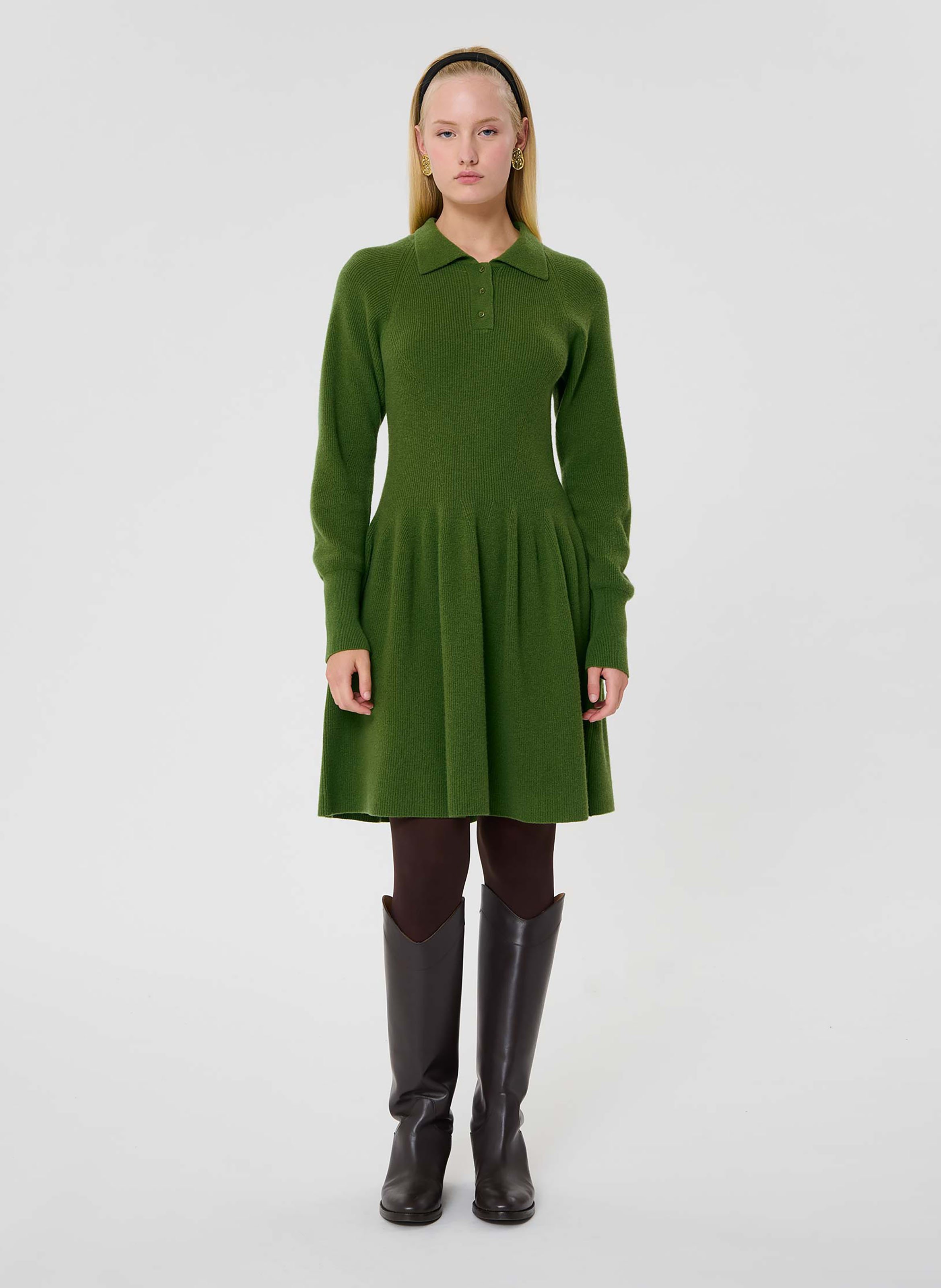 Robe rosemarie TARA JARMON Vert