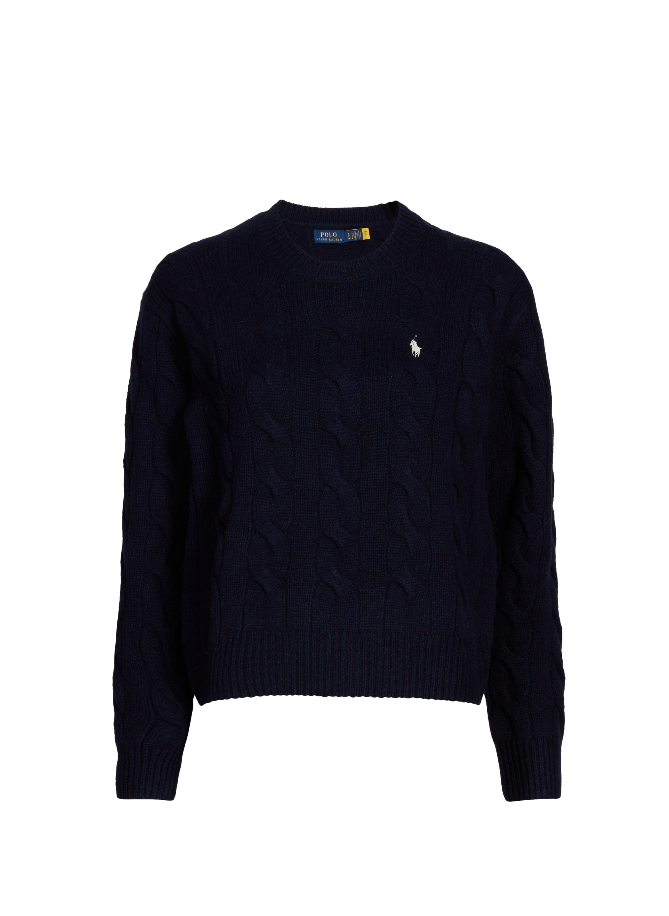 POLO RALPH LAUREN Wool and cashmere Jumper Blue