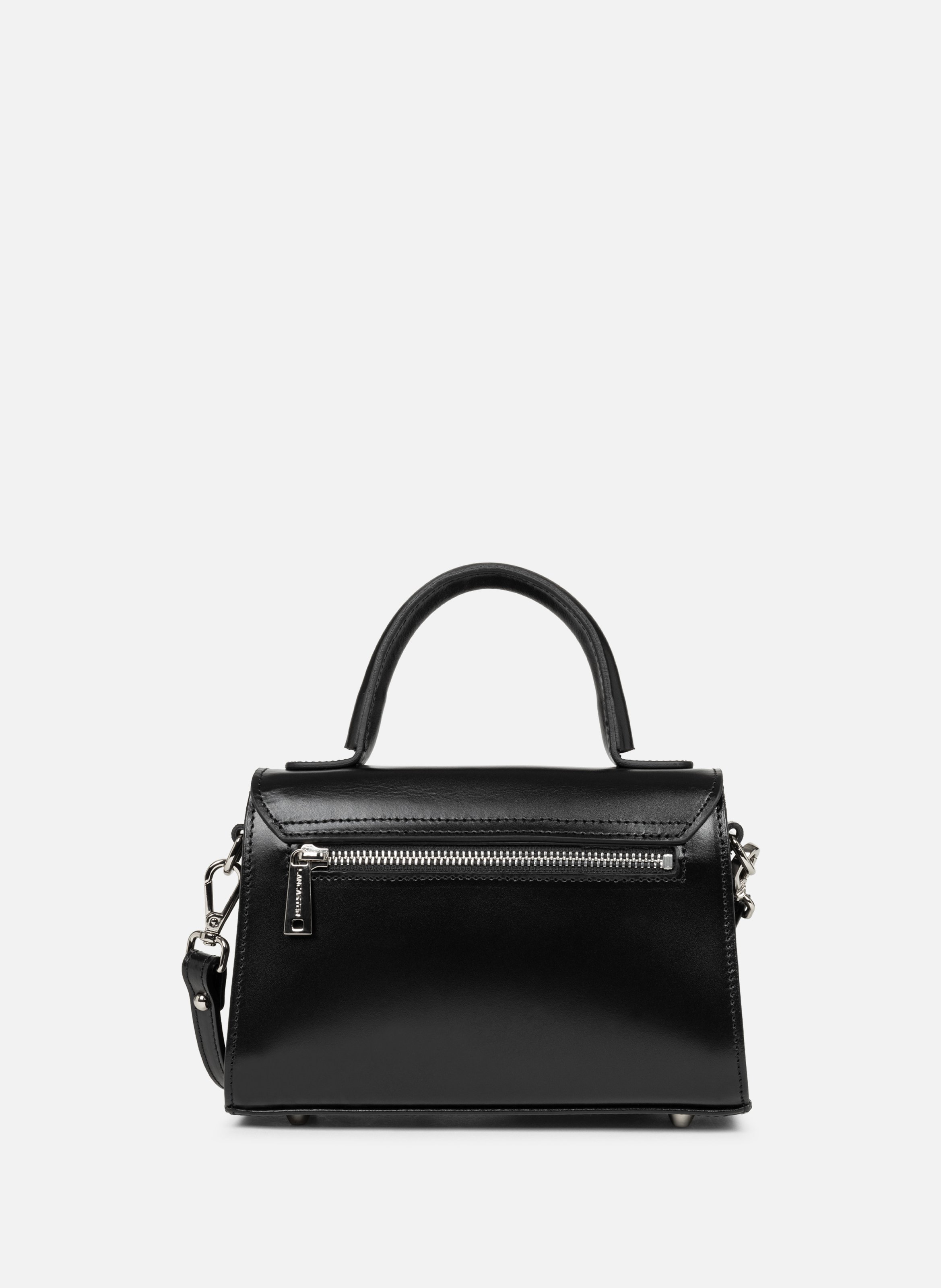 Small handbag - Suave Even LANCASTER Black