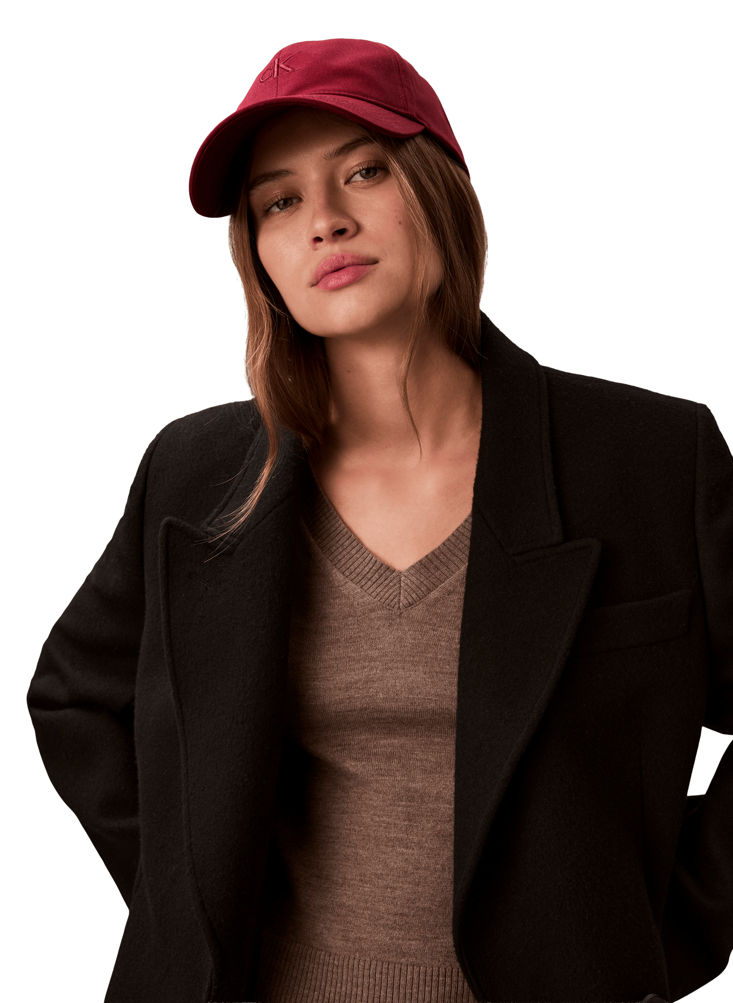 Casquette à logo Rouge