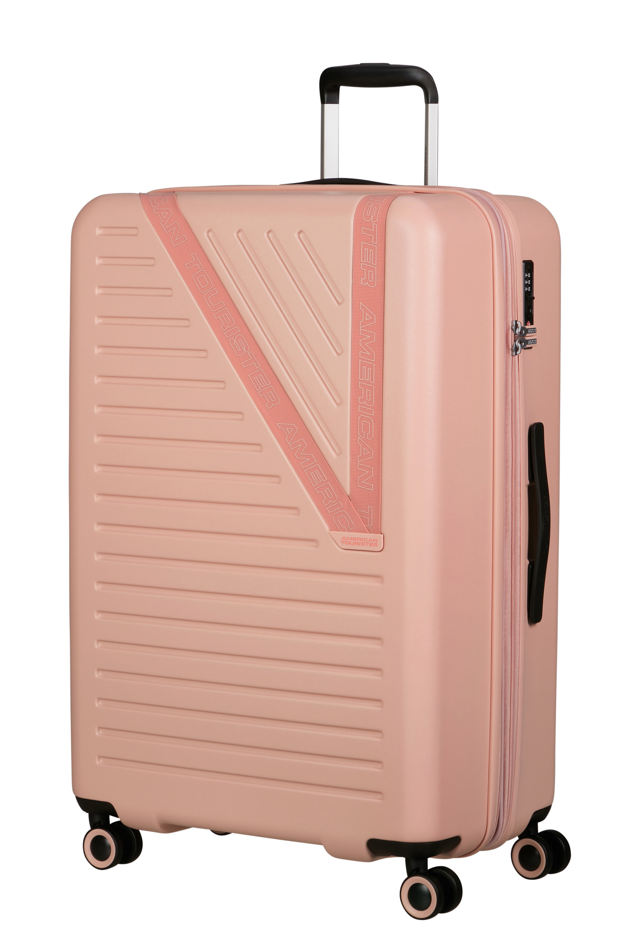 Dynabelt valise 4 roues taille l AMERICAN TOURISTER Rose